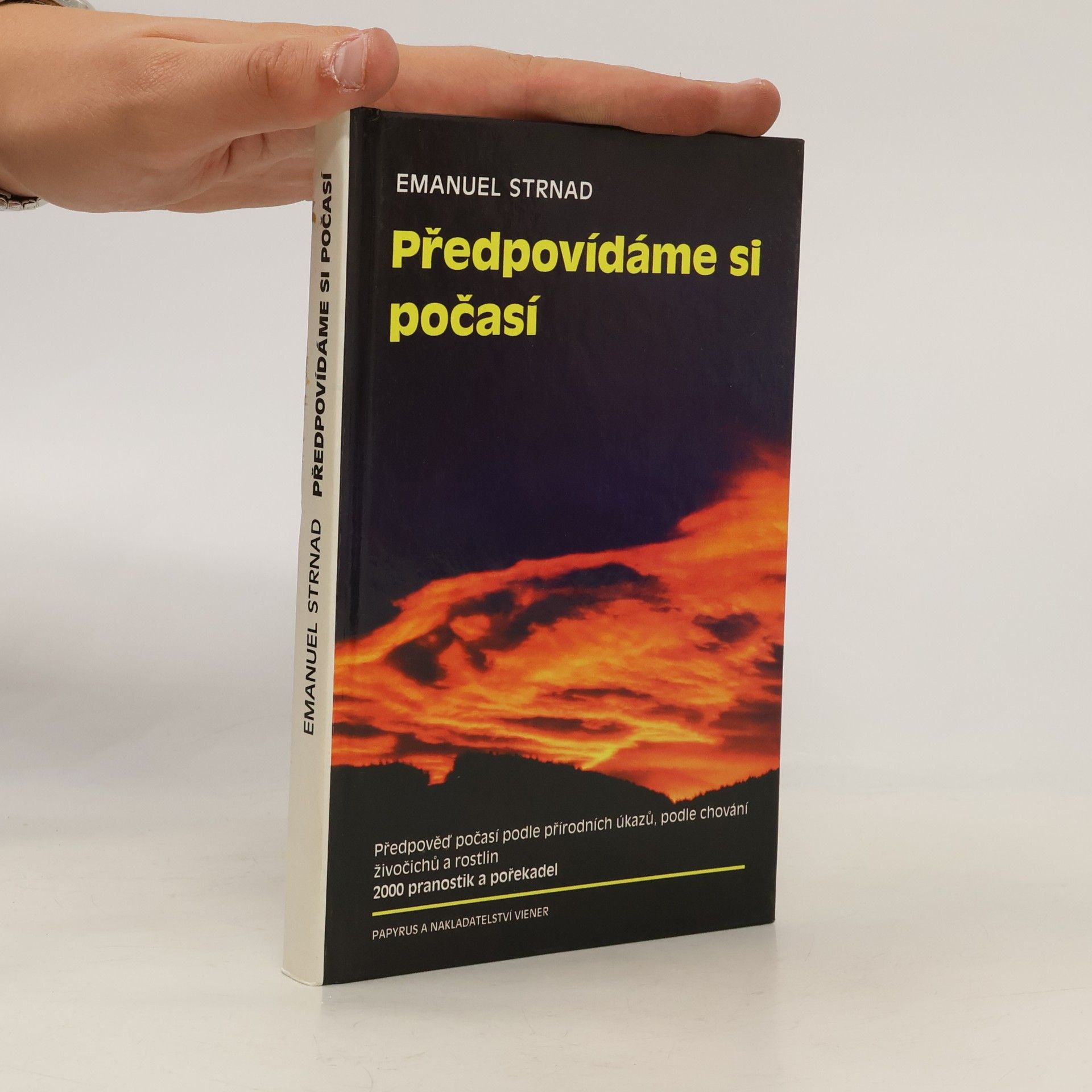 Emanuel Strnad Předpovídáme si počasí