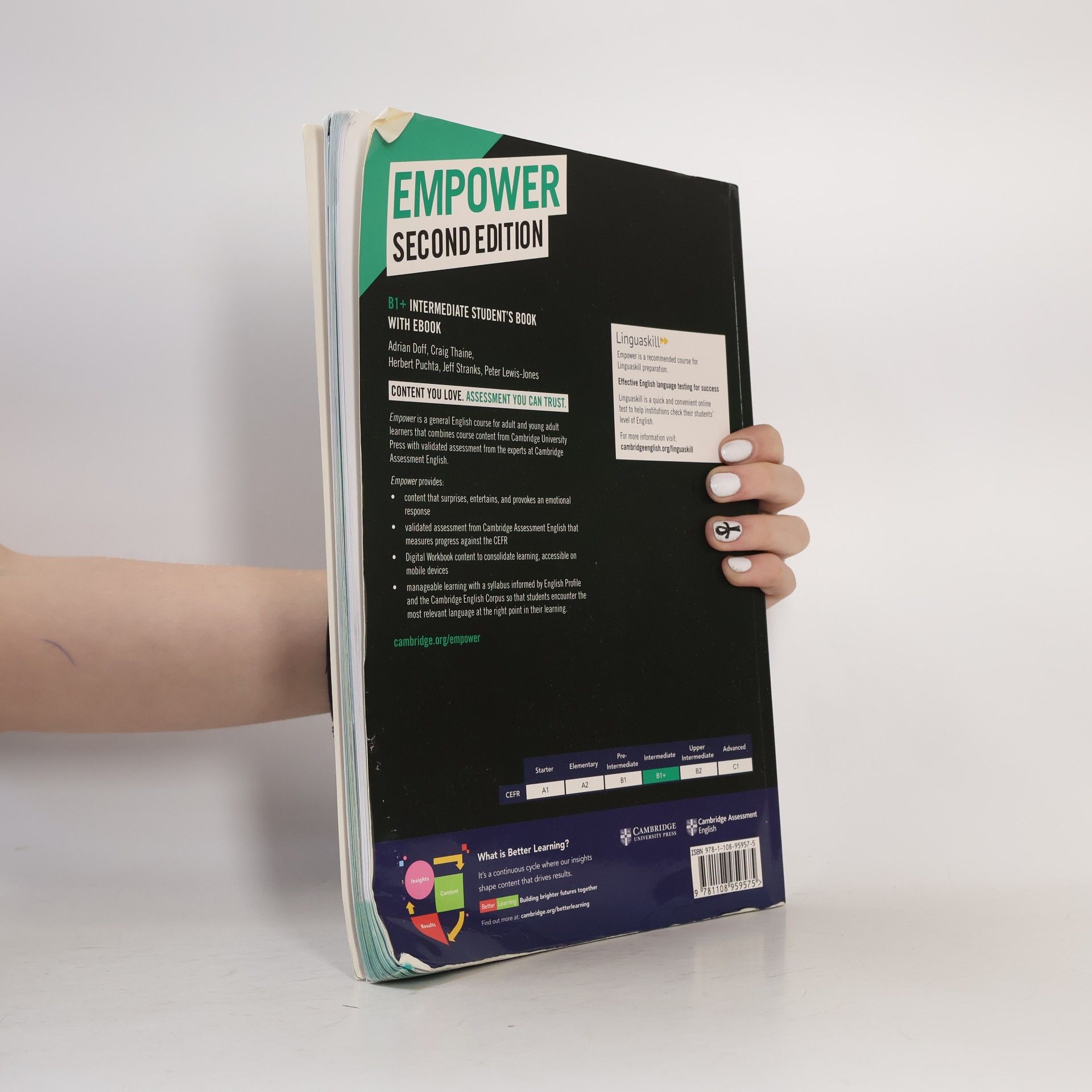 Adrian Doff Empower Intermediate B1+ Student's Book With Ebook Second Edition