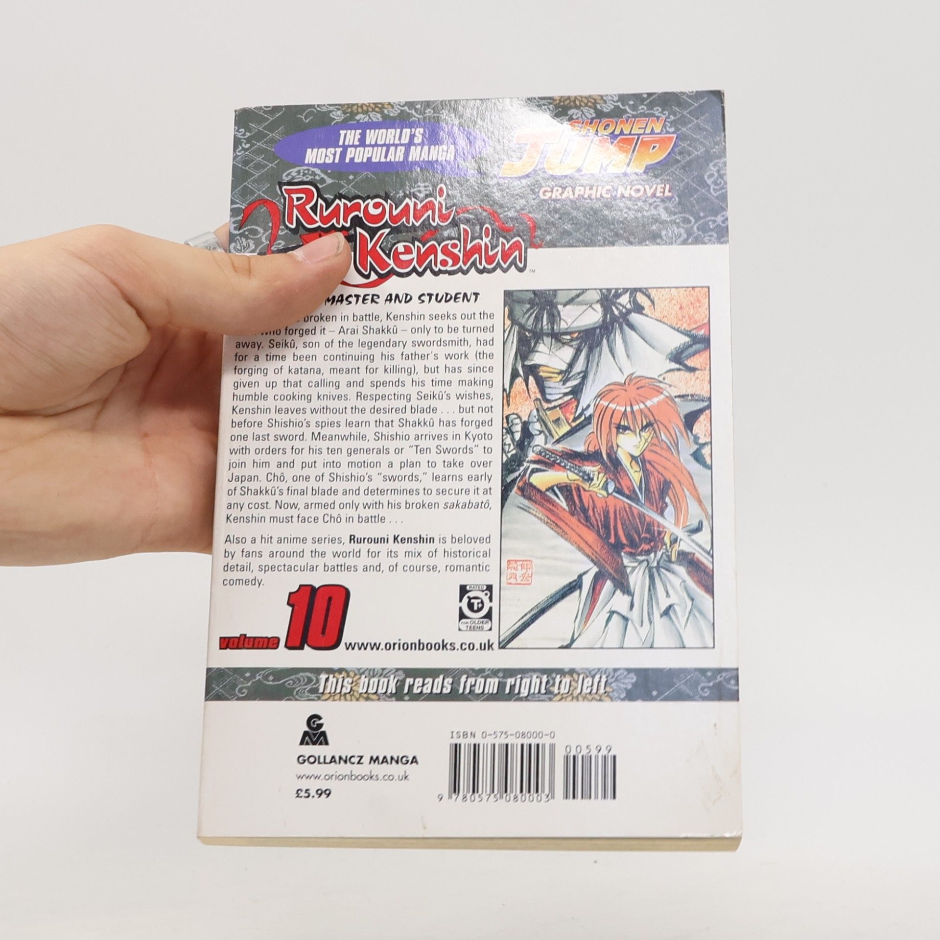 Nobuhiro Watsuki Rurouni Kenshin, Vol. 10