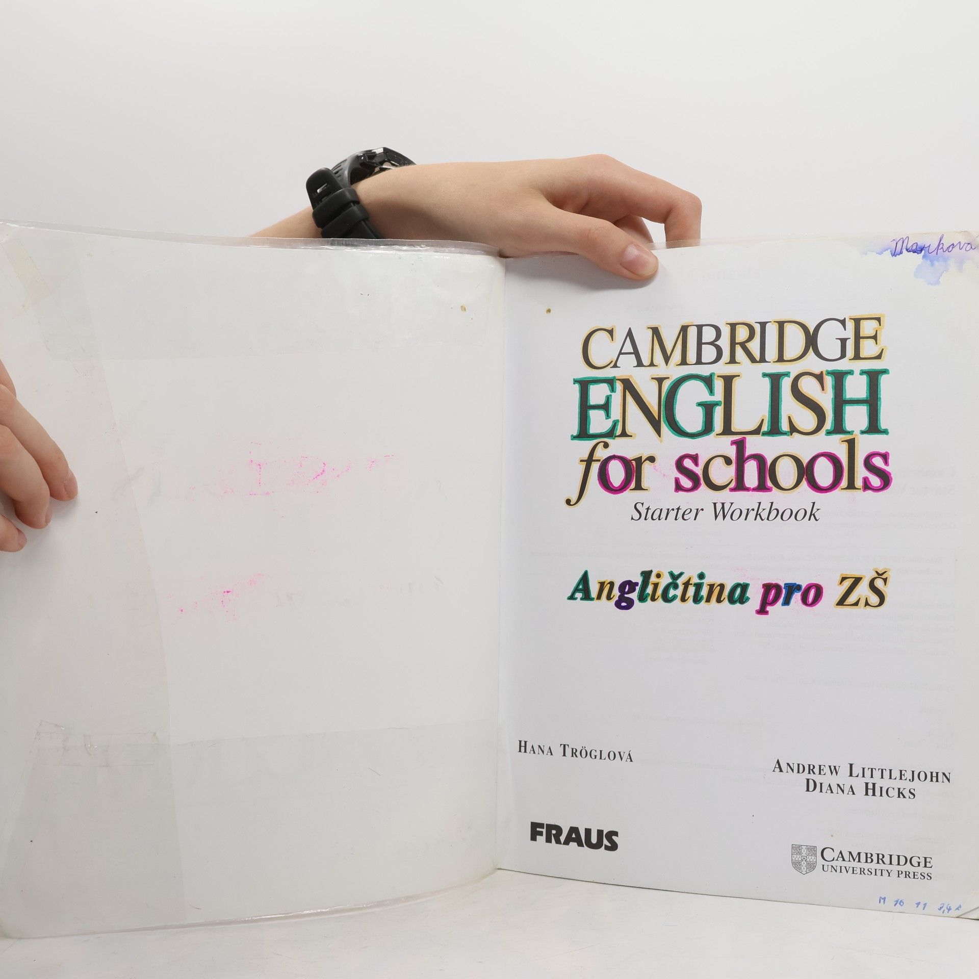 Andrew Littlejohn Cambridge English for Schools. Angličtina pro ZŠ