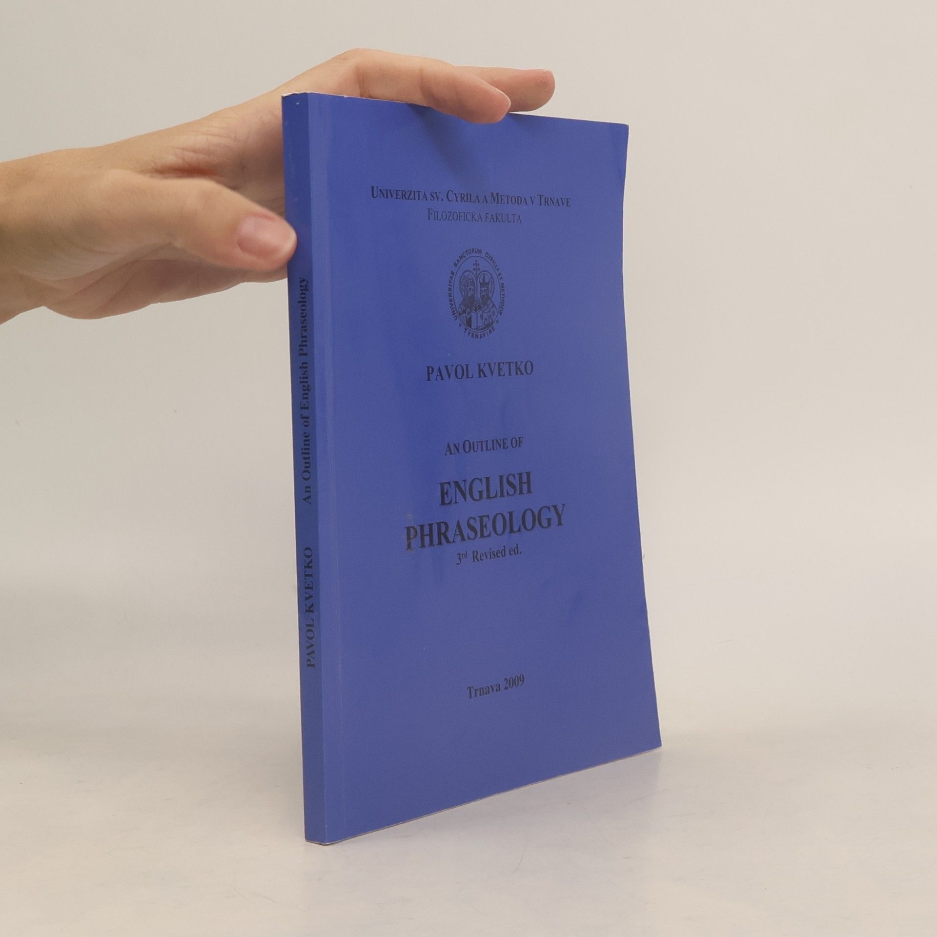 Pavol Kvetko An Outline of English Phraseology