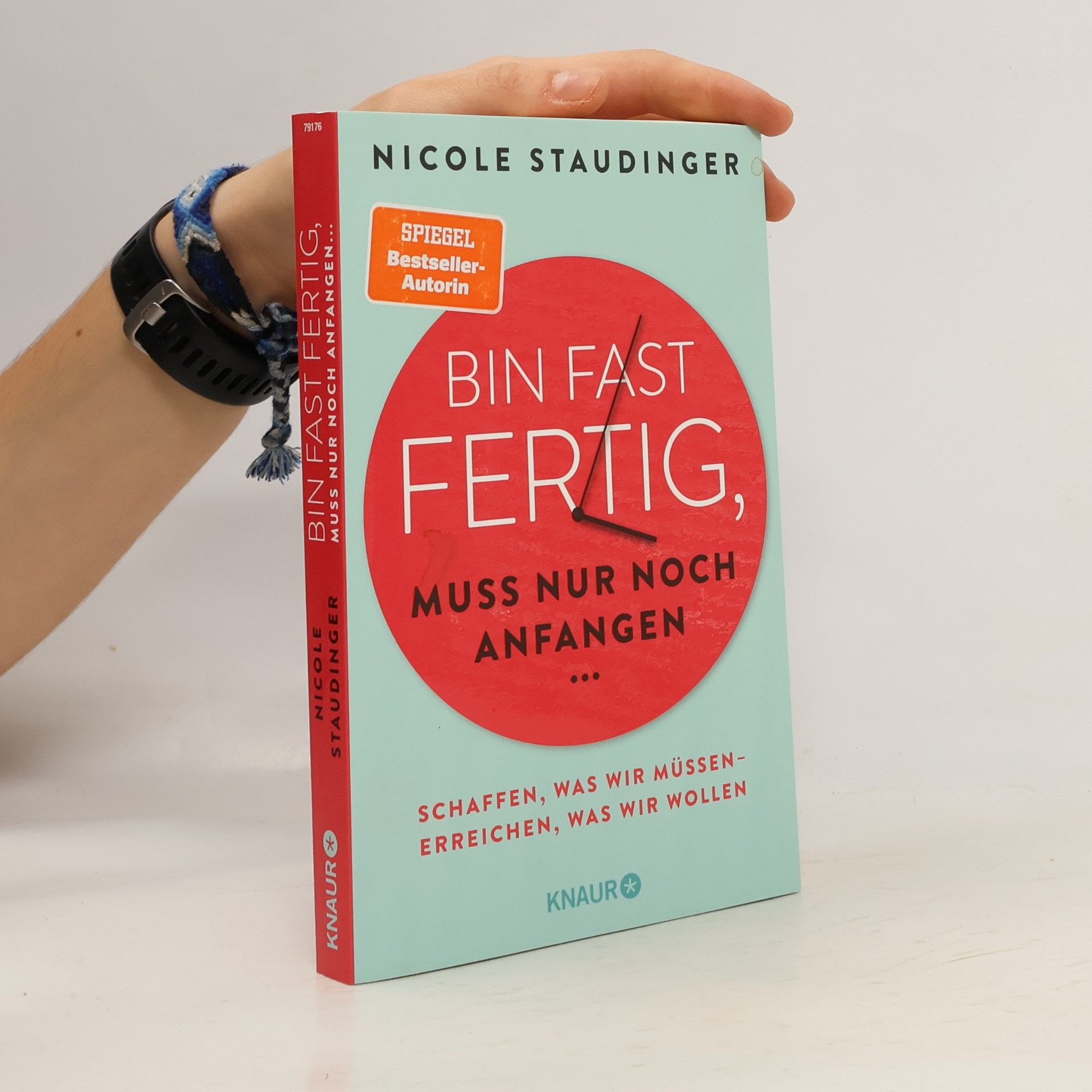 Nicole Staudinger Bin fast fertig, muss nur noch anfangen