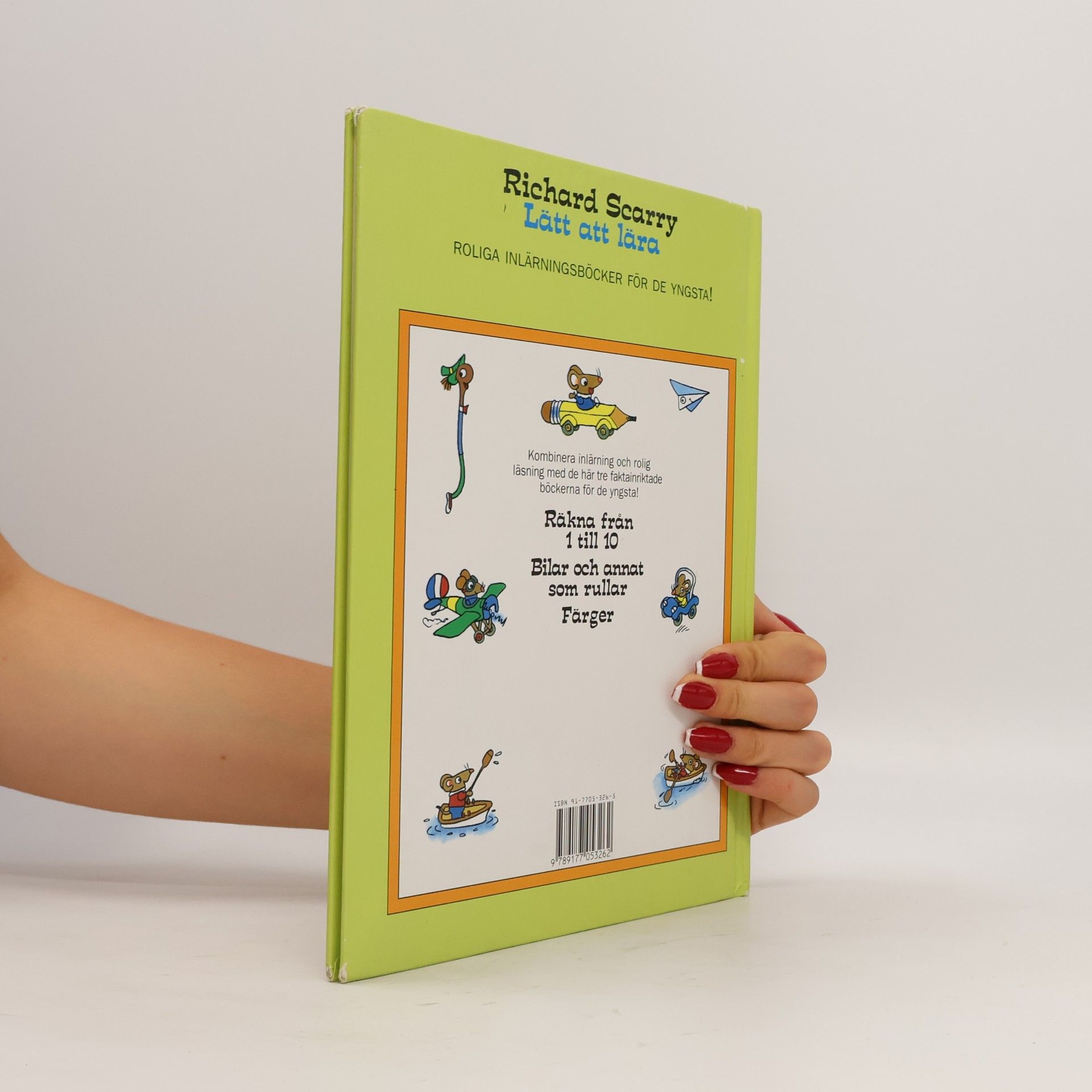 Richard Scarry Bilar och annat som rullar