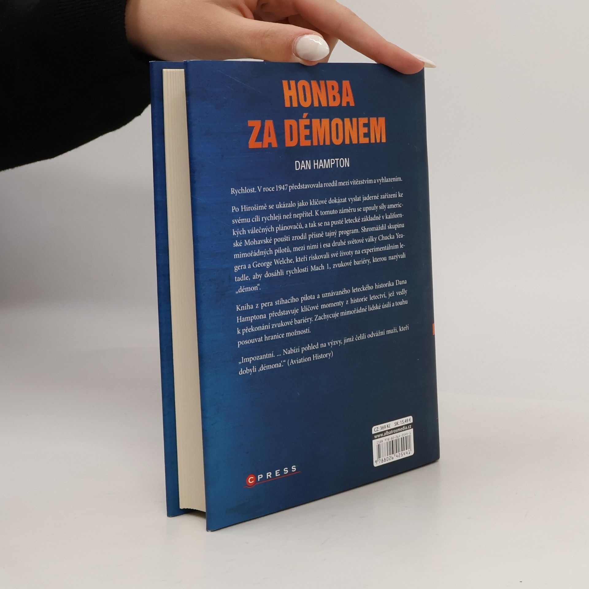 Dan Hampton Honba za démonem: Příběh o překonání zvukové bariéry