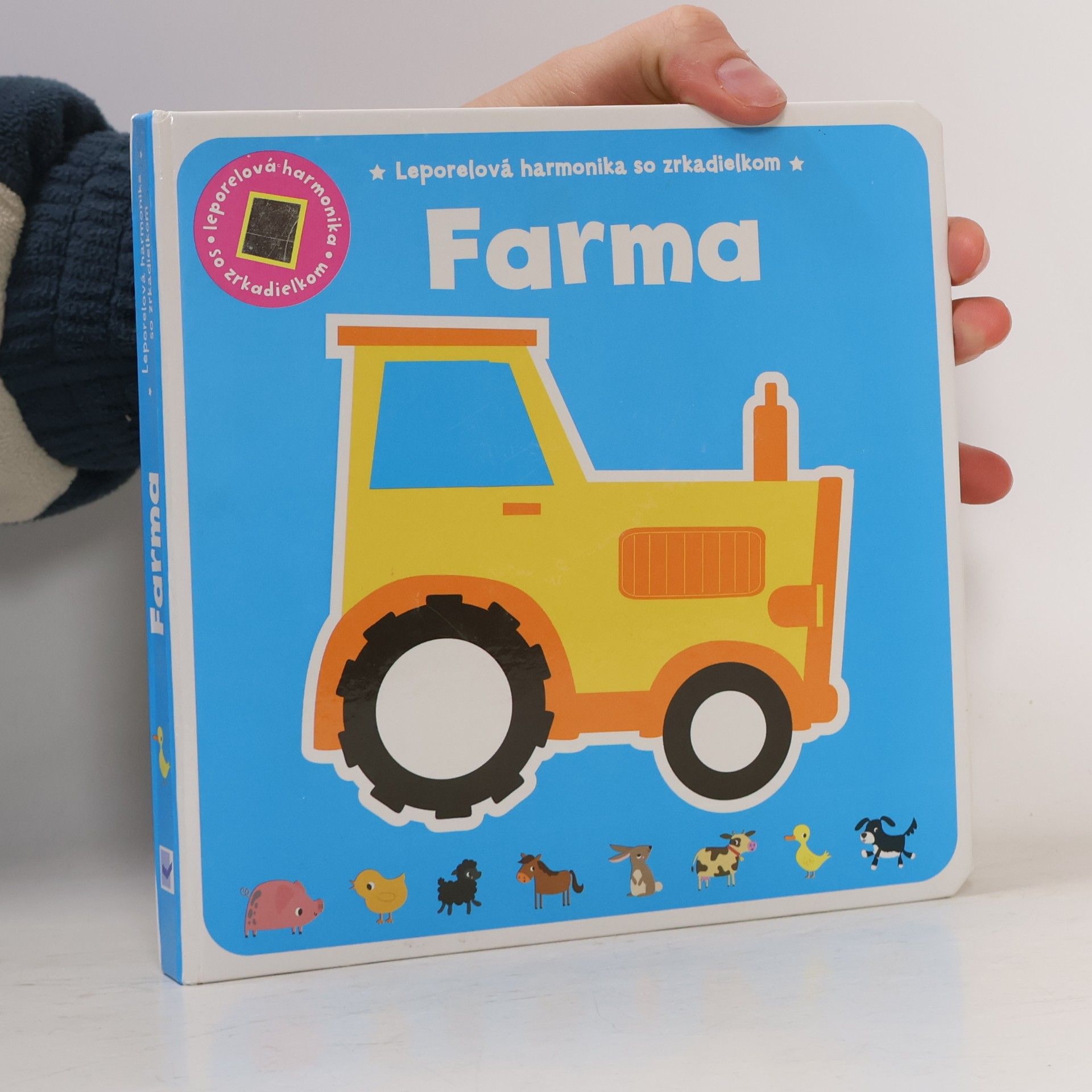 Autor neuveden Farma-leporelová harmonika so zrkadielkom