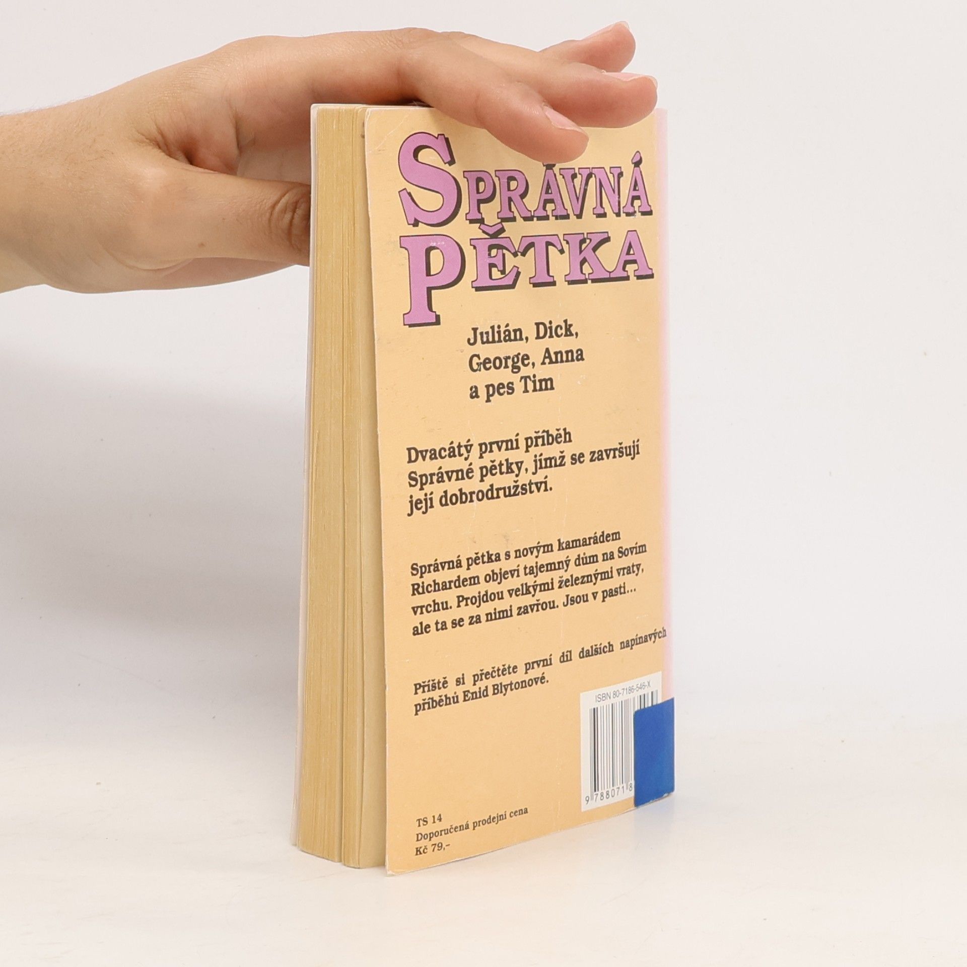 Enid Blyton Správná pětka. Pětka v Sovím doupěti