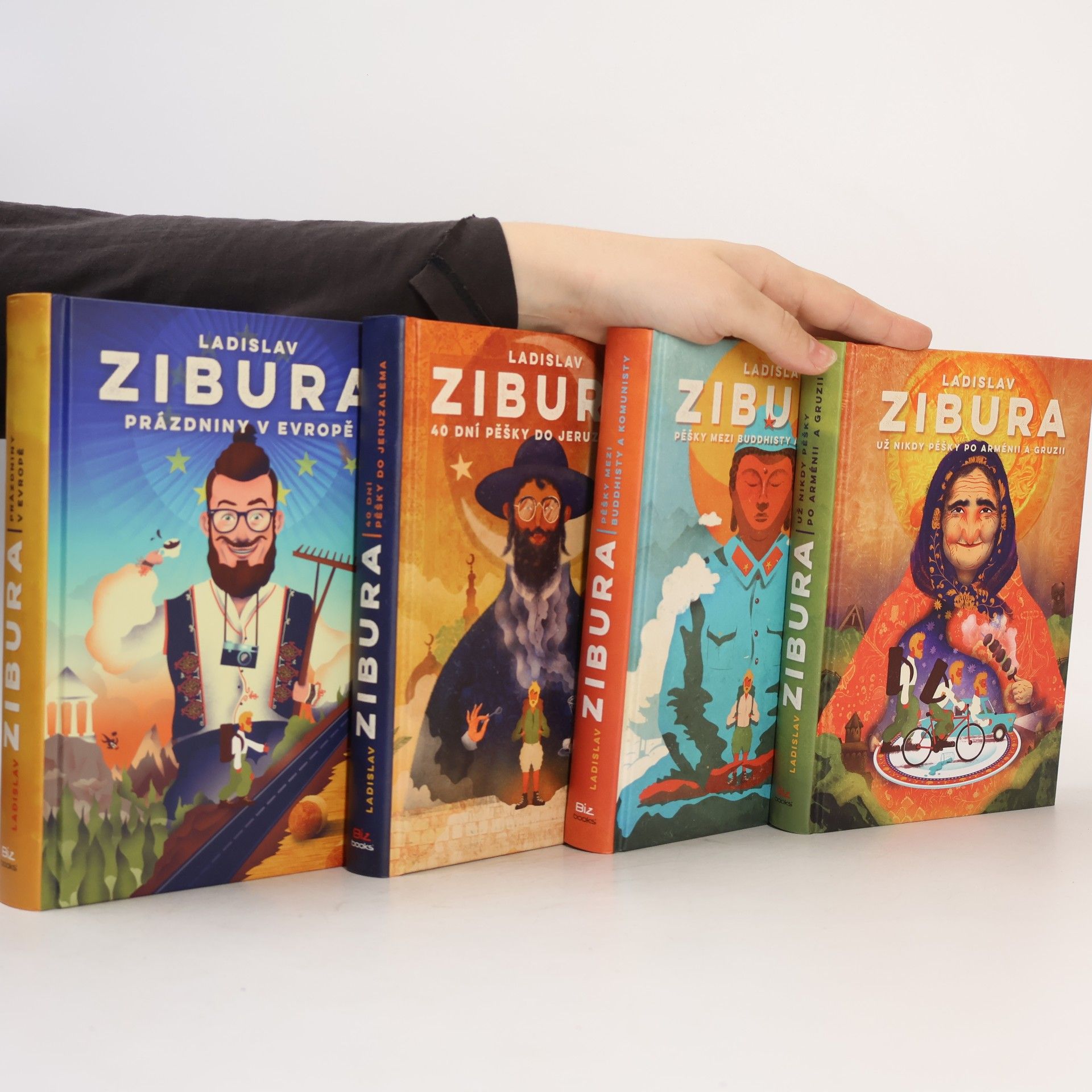 Ladislav Zibura Ladislav Zibura: Všechny krásy světa (4 svazky, komplet v boxu)