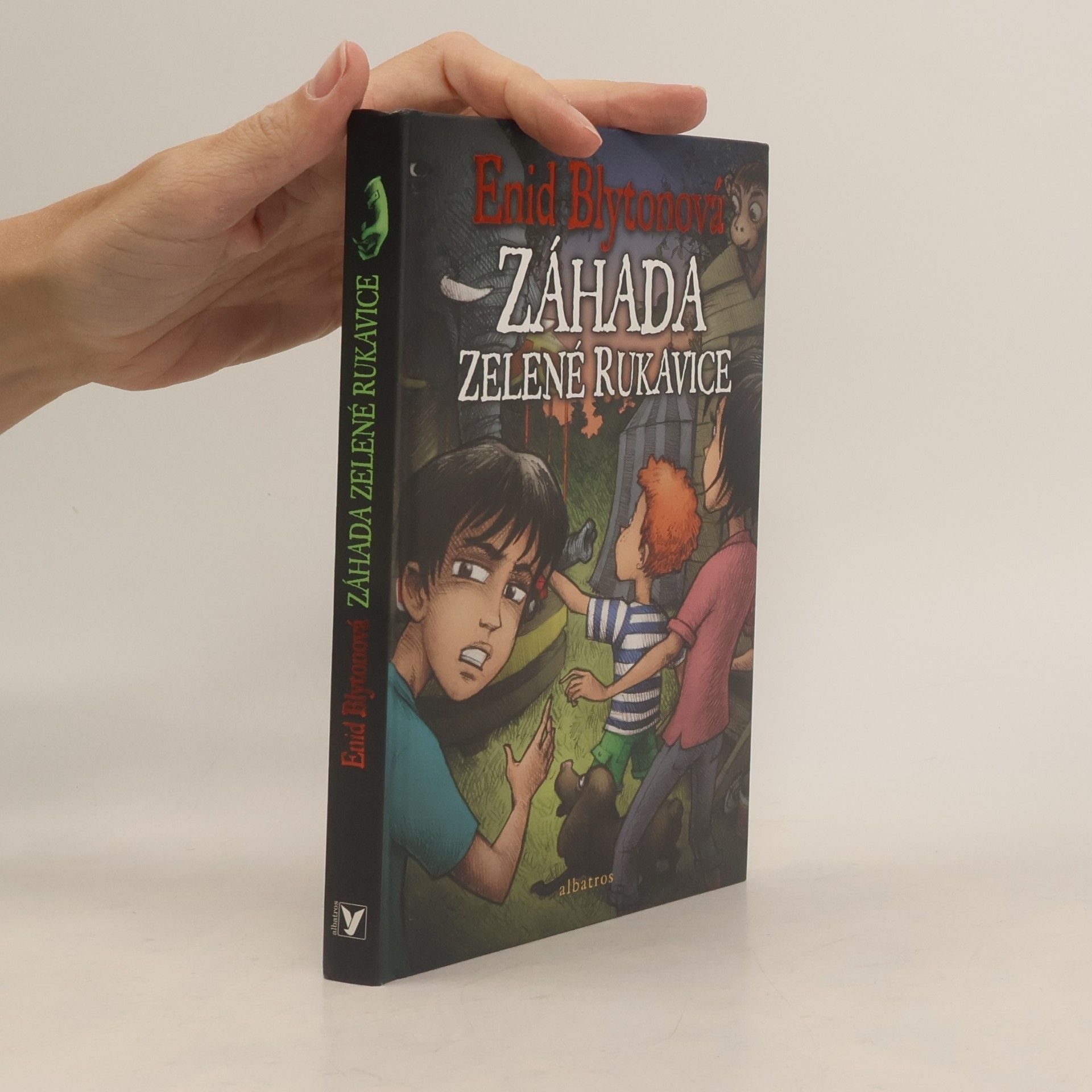 Enid Blyton Záhada zelené rukavice