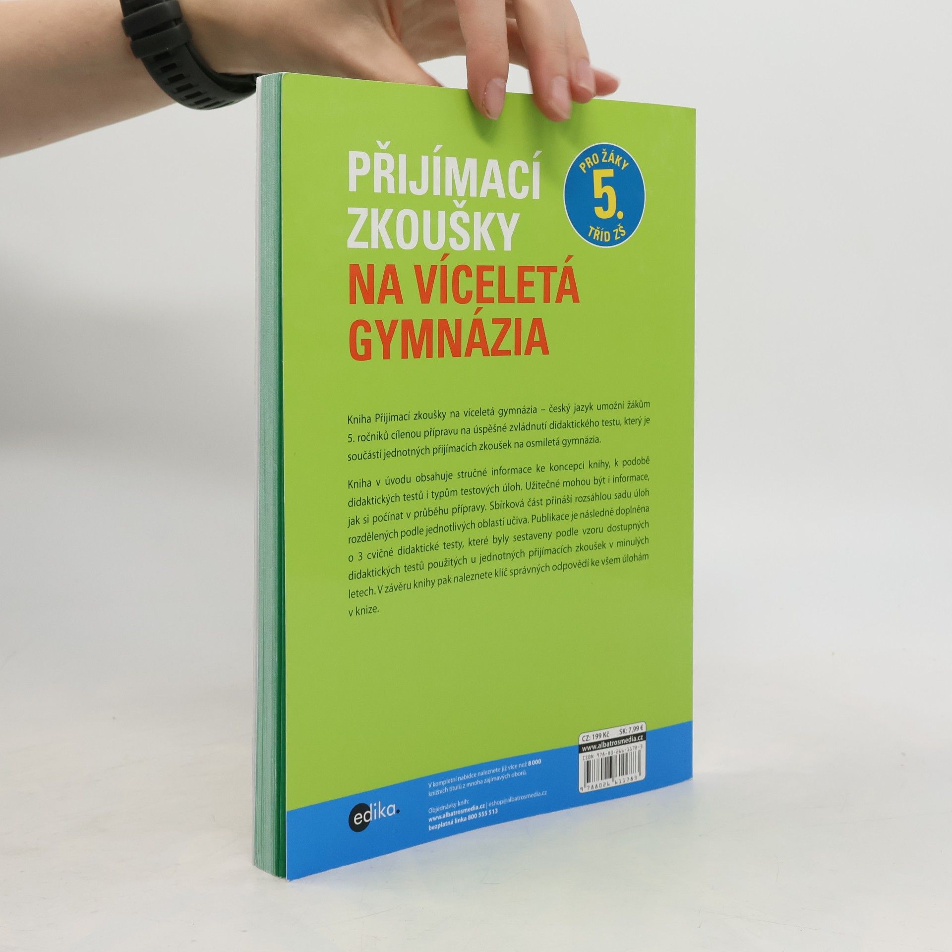 František Brož Přijímací zkoušky na víceletá gymnázia. Český jazyk