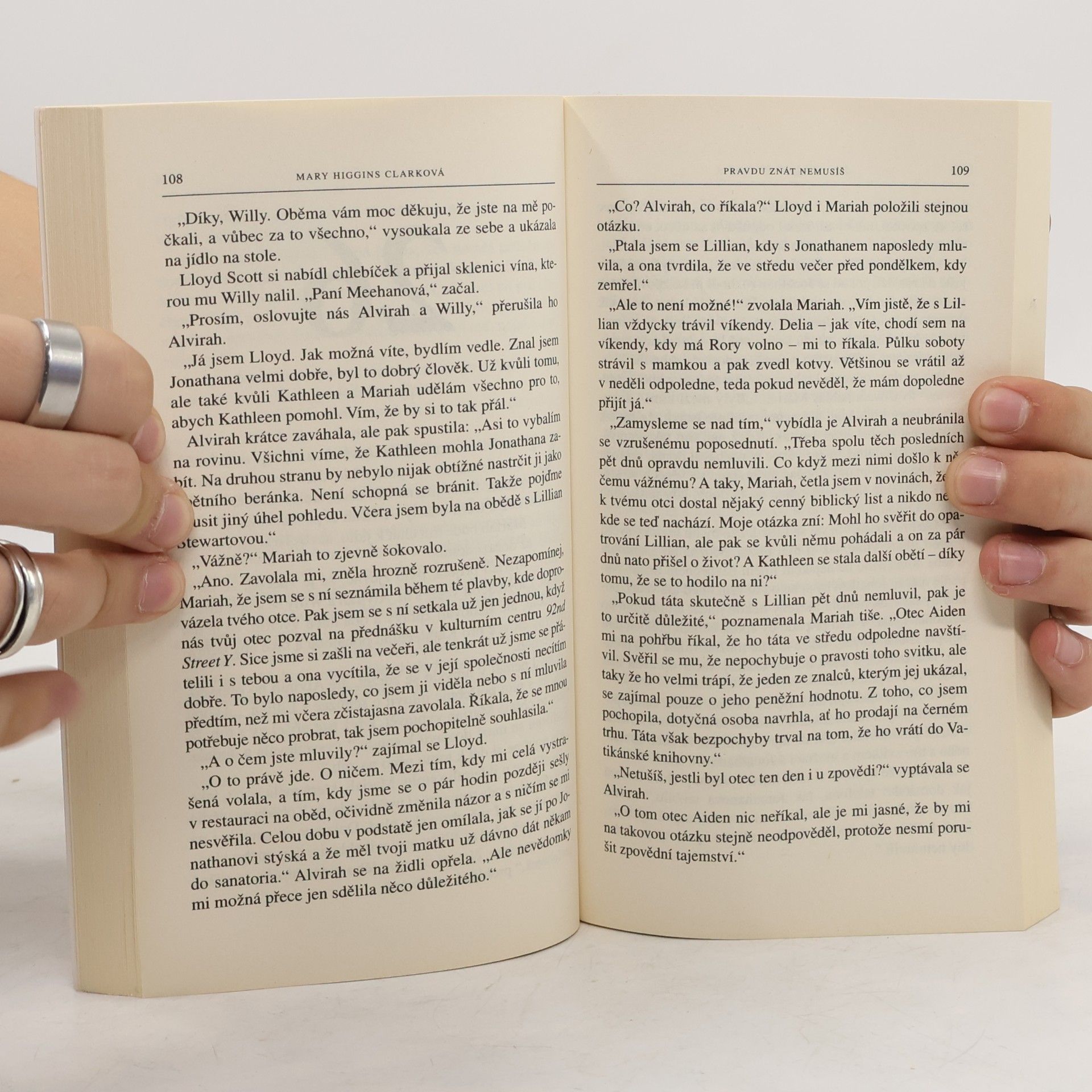 Mary Higgins Clark Pravdu znát nemusíš