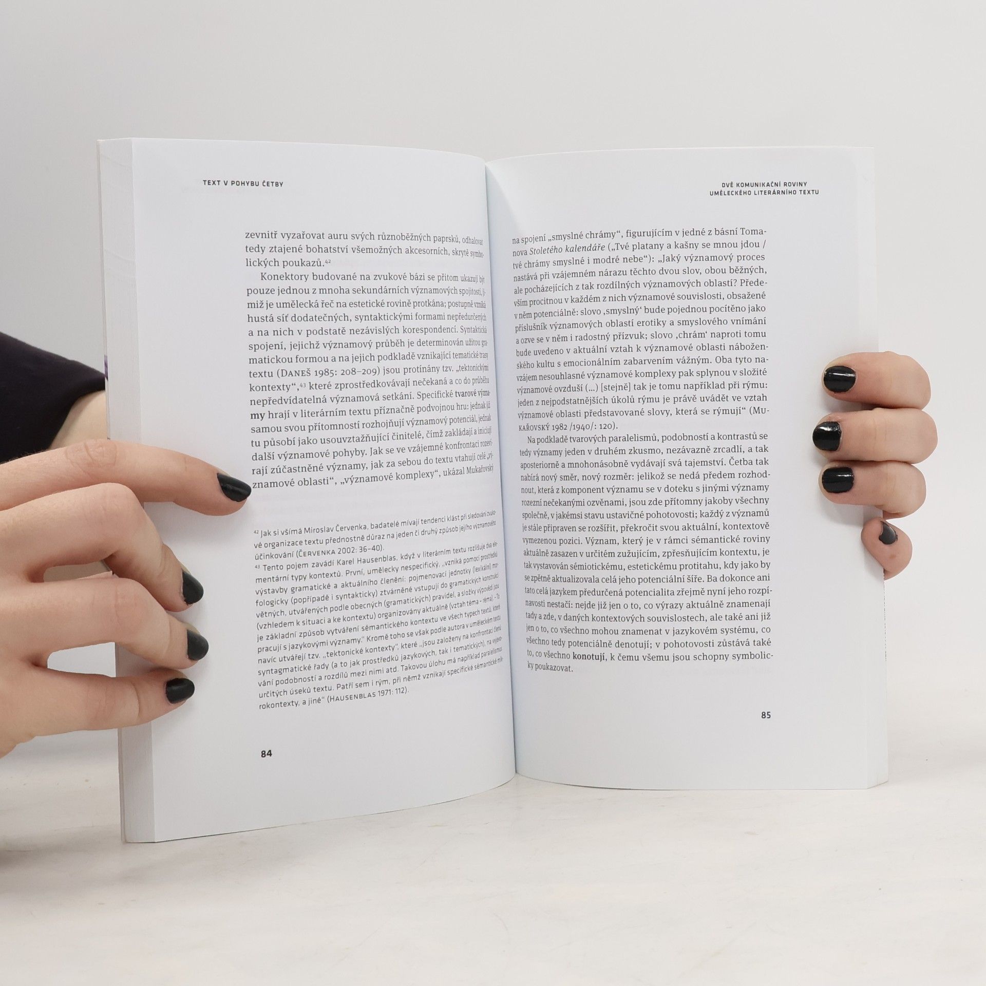 Marie Kubinová Text v pohybu četby : (úvahy o významové a komunikační povaze literárního díla)
