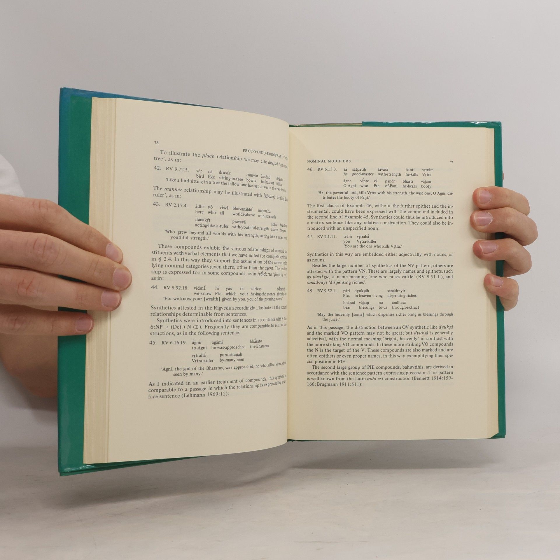 Winfred Philipp Lehmann Proto-Indo-European Syntax