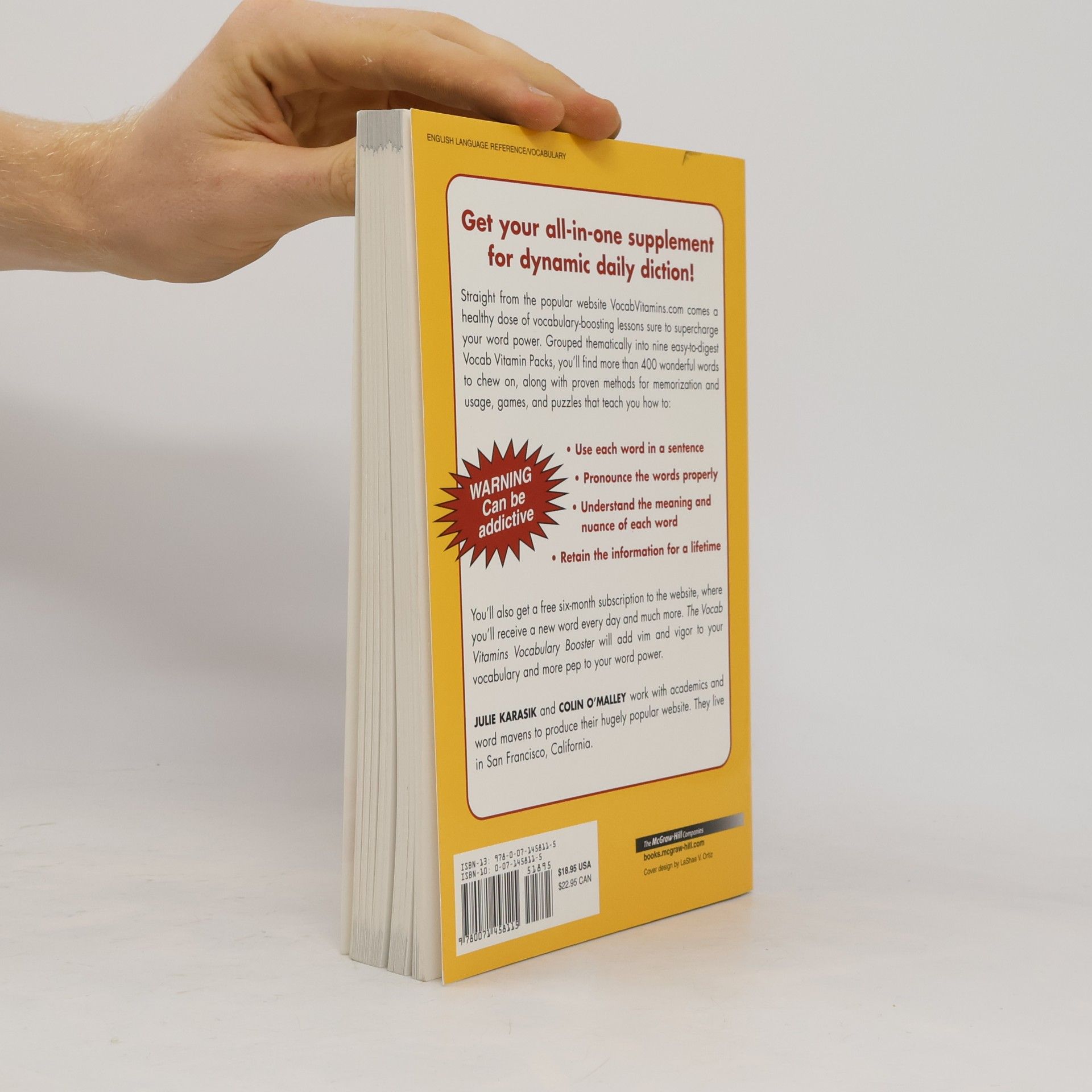 Julie Karasik The Vocab-Vitamin Vocabulary Booster