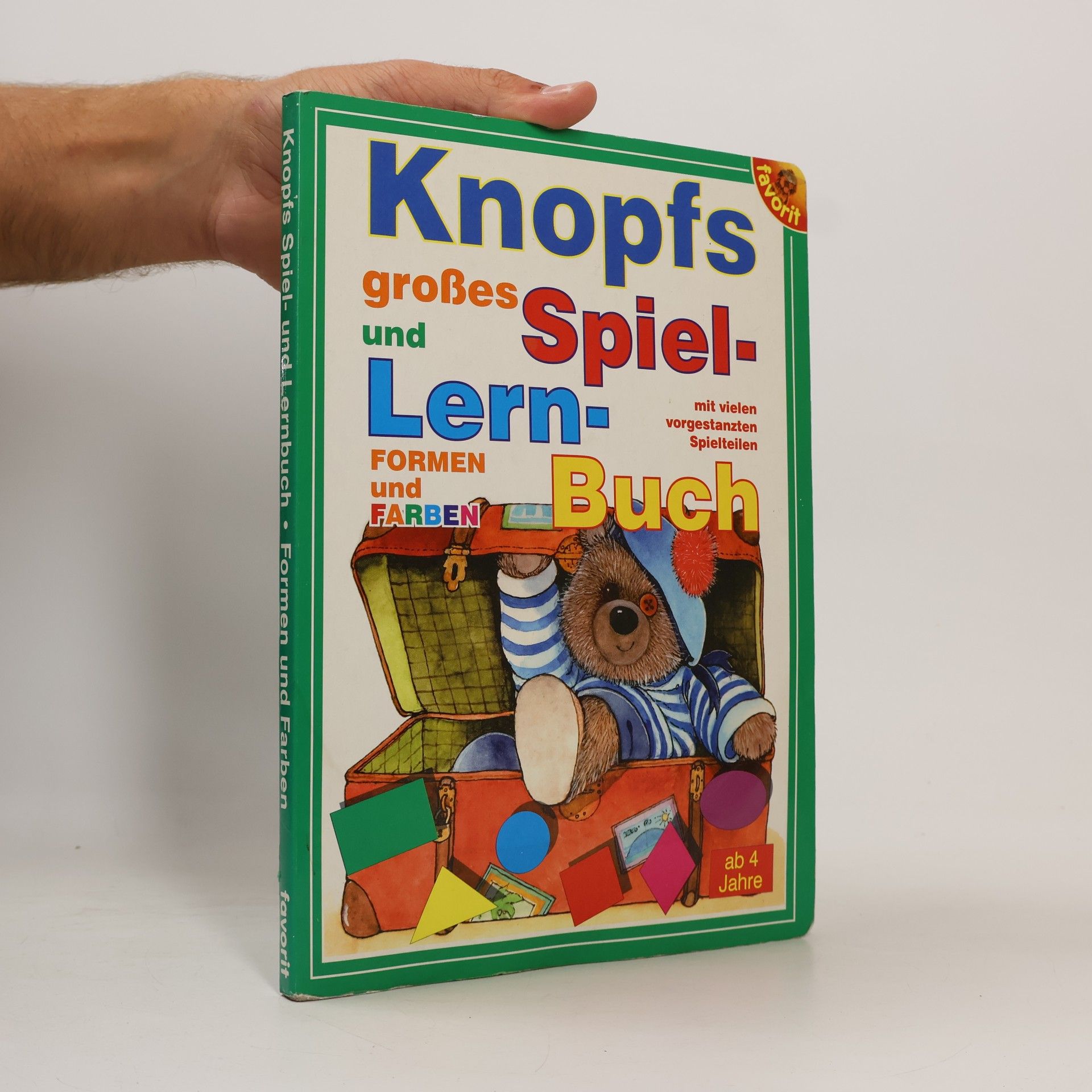 Knopfs großes Spiel- und Lernbuch Formen und Farben