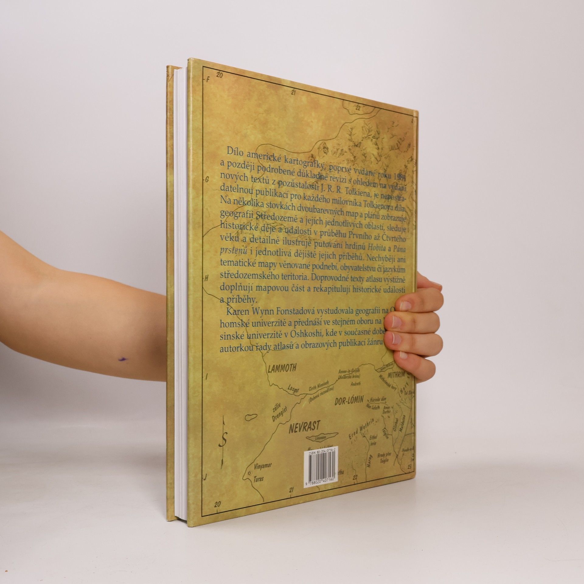 Karen Wynn Fonstad Atlas Středozemě