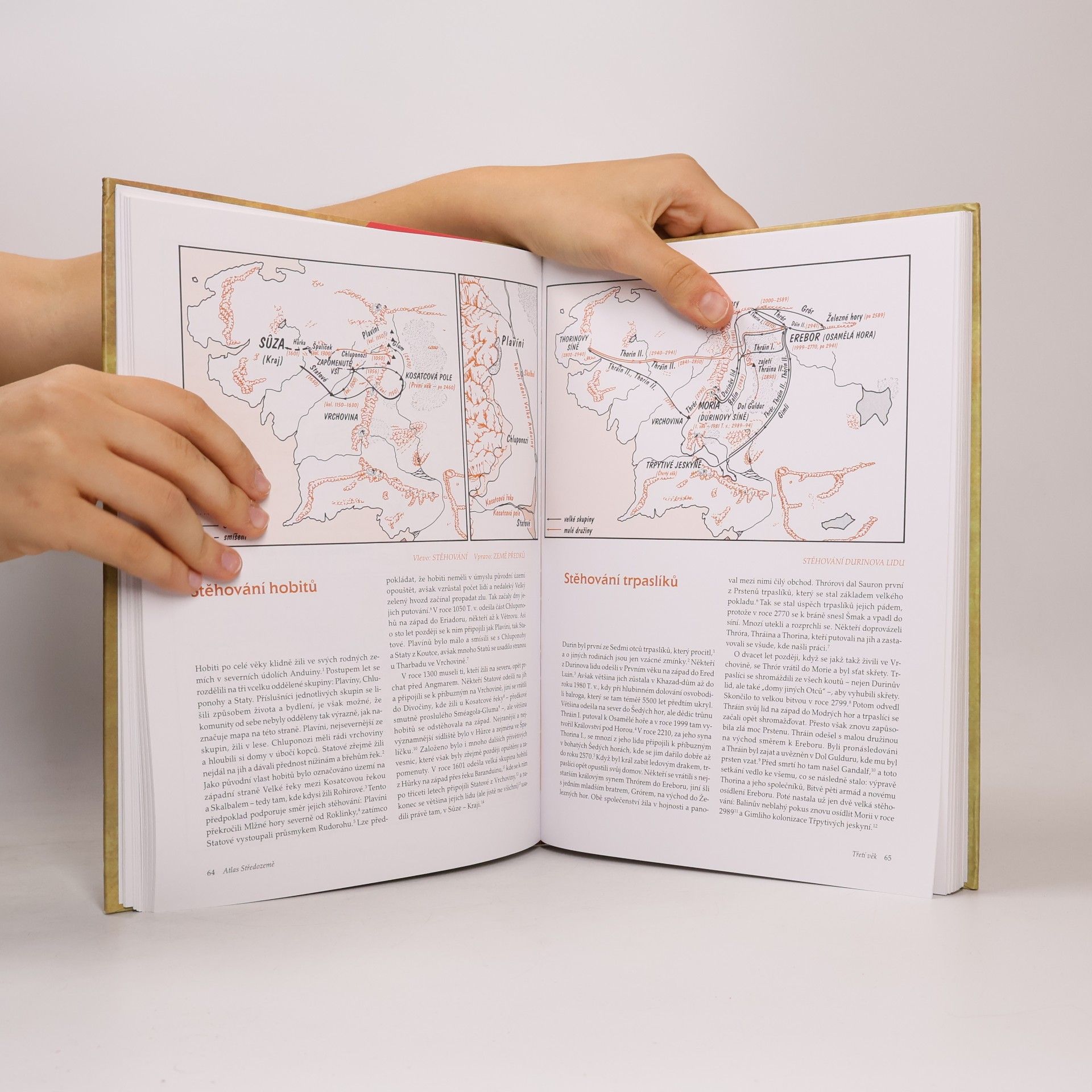 Karen Wynn Fonstad Atlas Středozemě