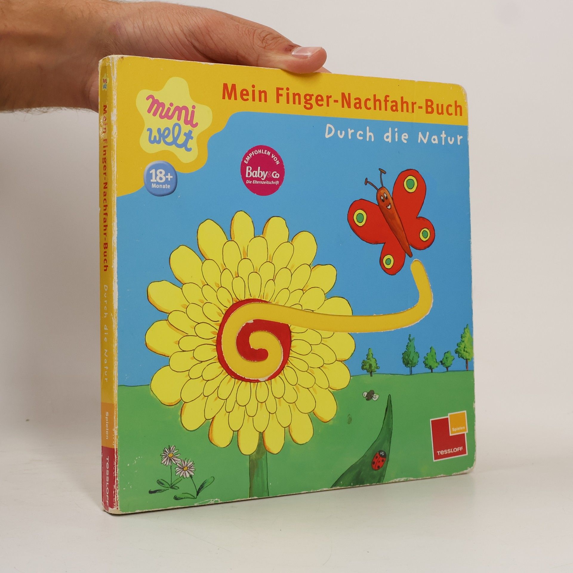 Mein Finger-Nachfahr-Buch durch die Natur