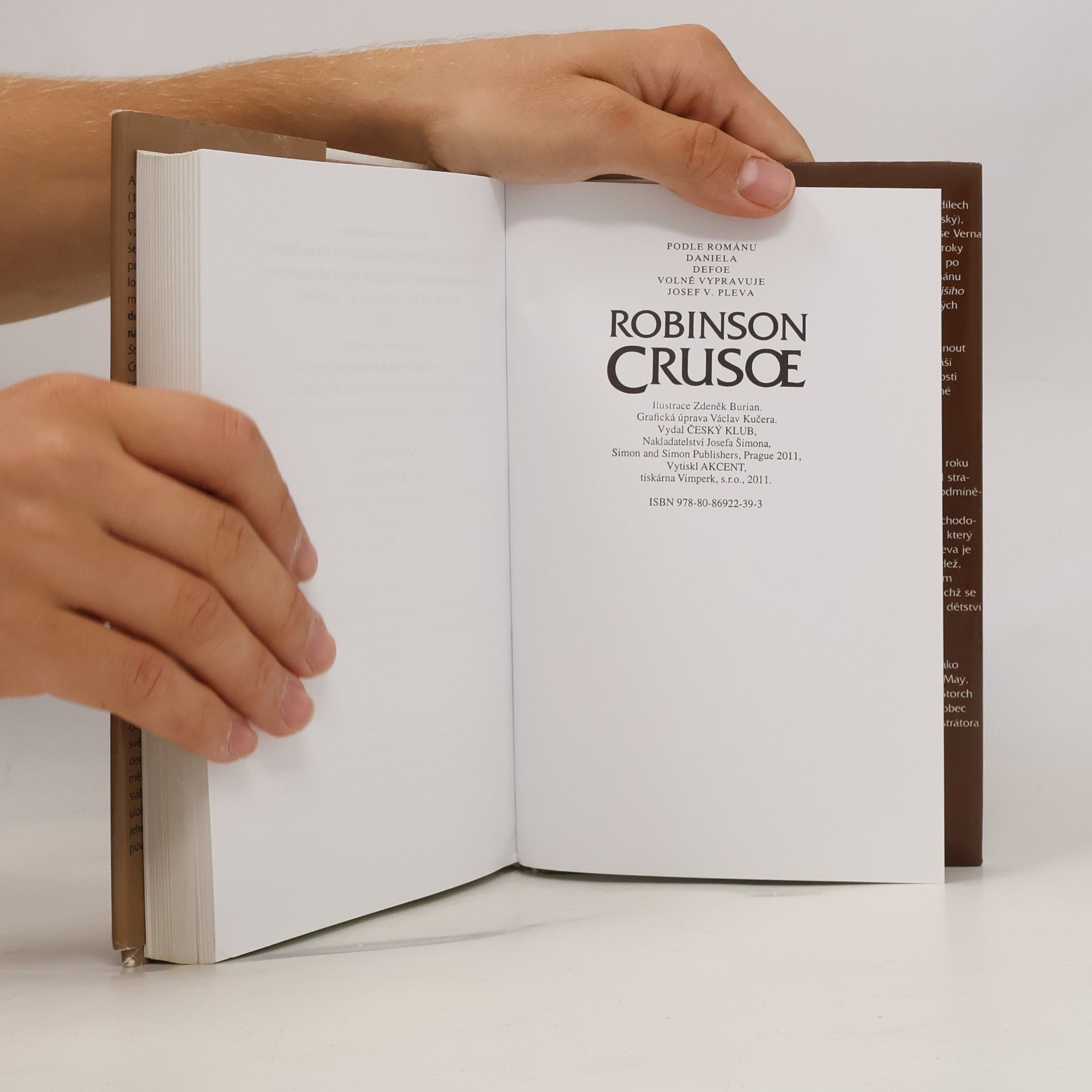 Josef V. Pleva Robinson Crusoe
