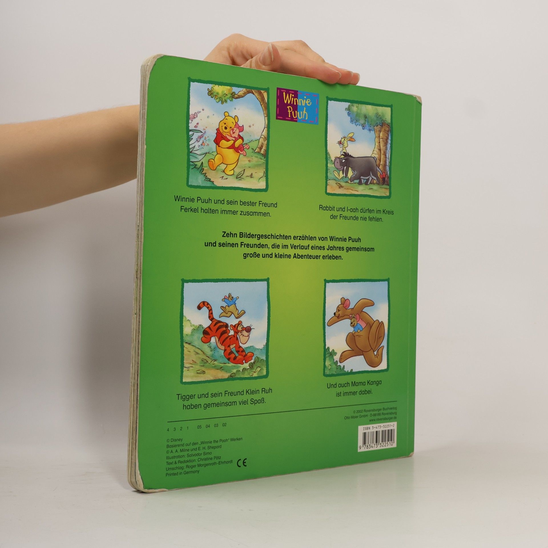 Walt Disney Bildergeschichten mit Winnie Puuh