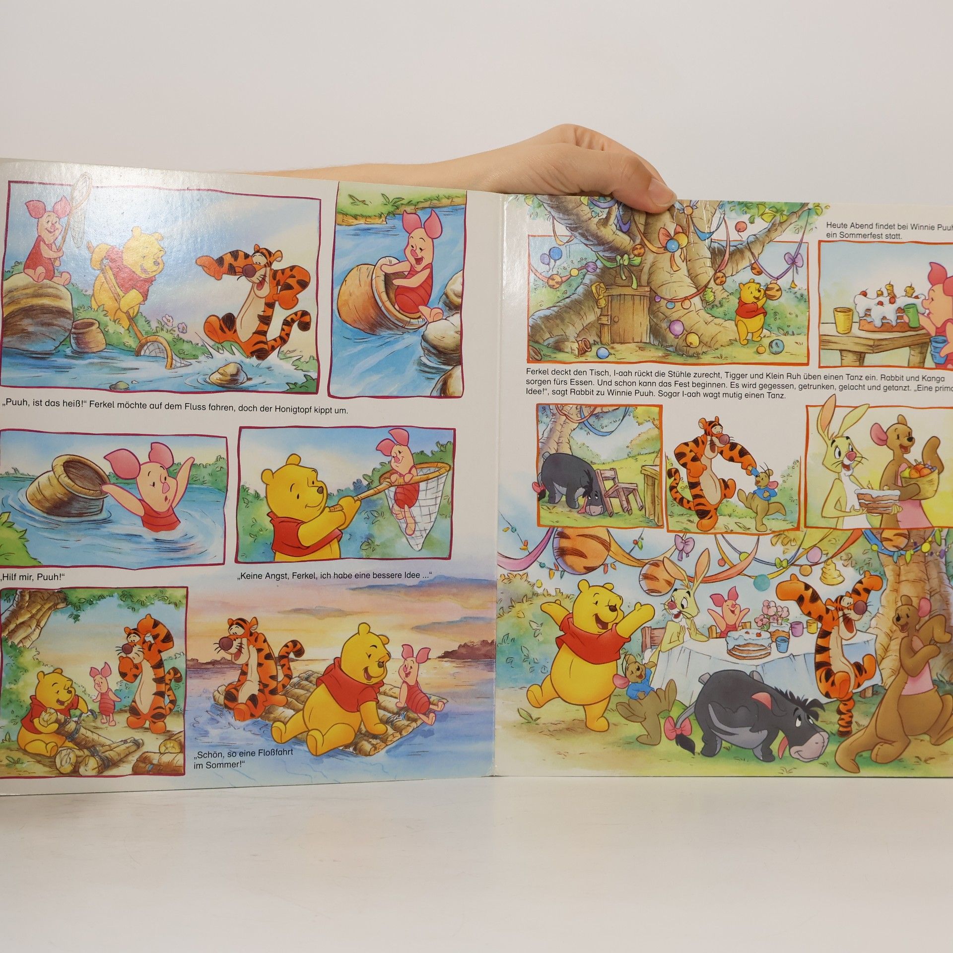 Walt Disney Bildergeschichten mit Winnie Puuh