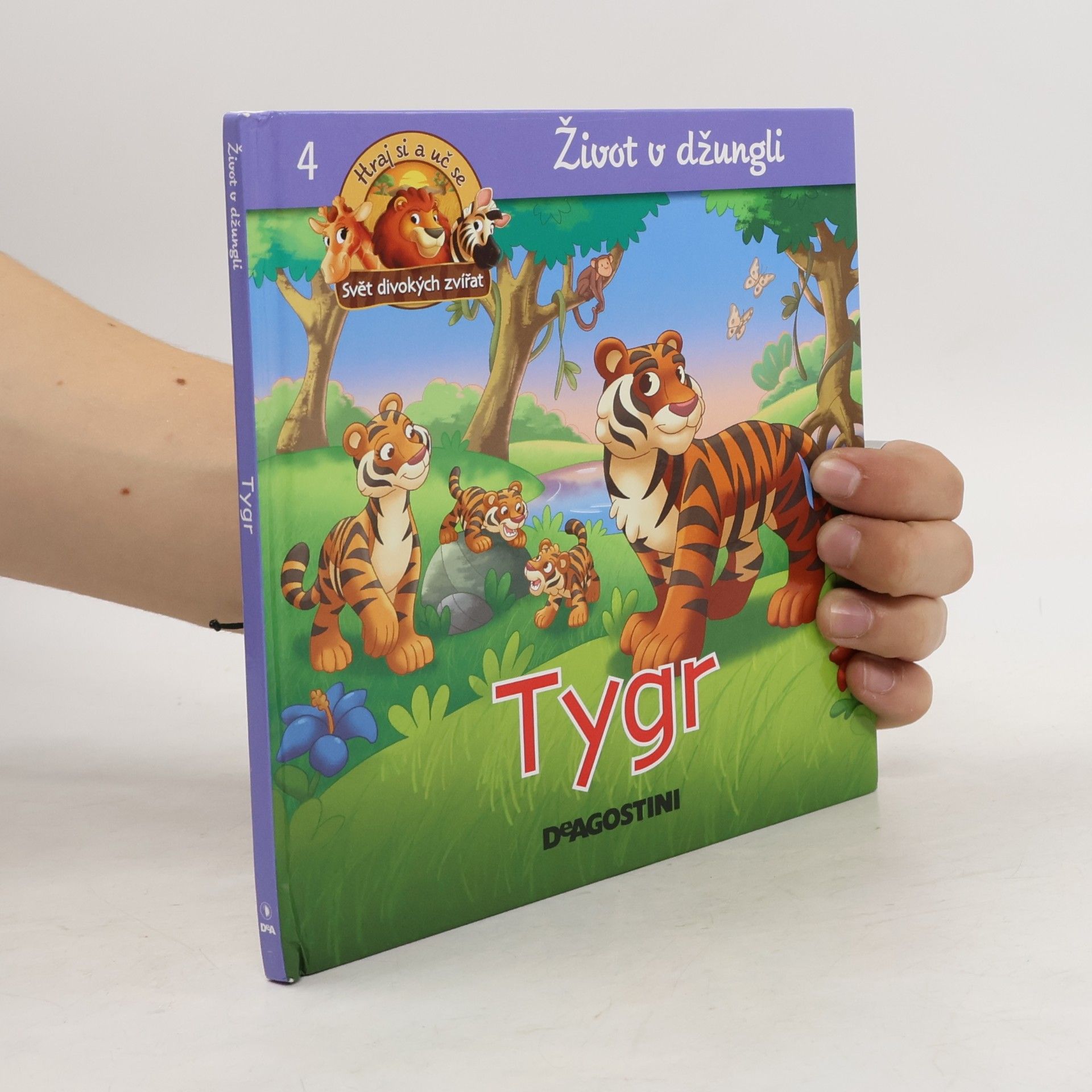 Kolektiv autorů Život v džungli 4. Tygr