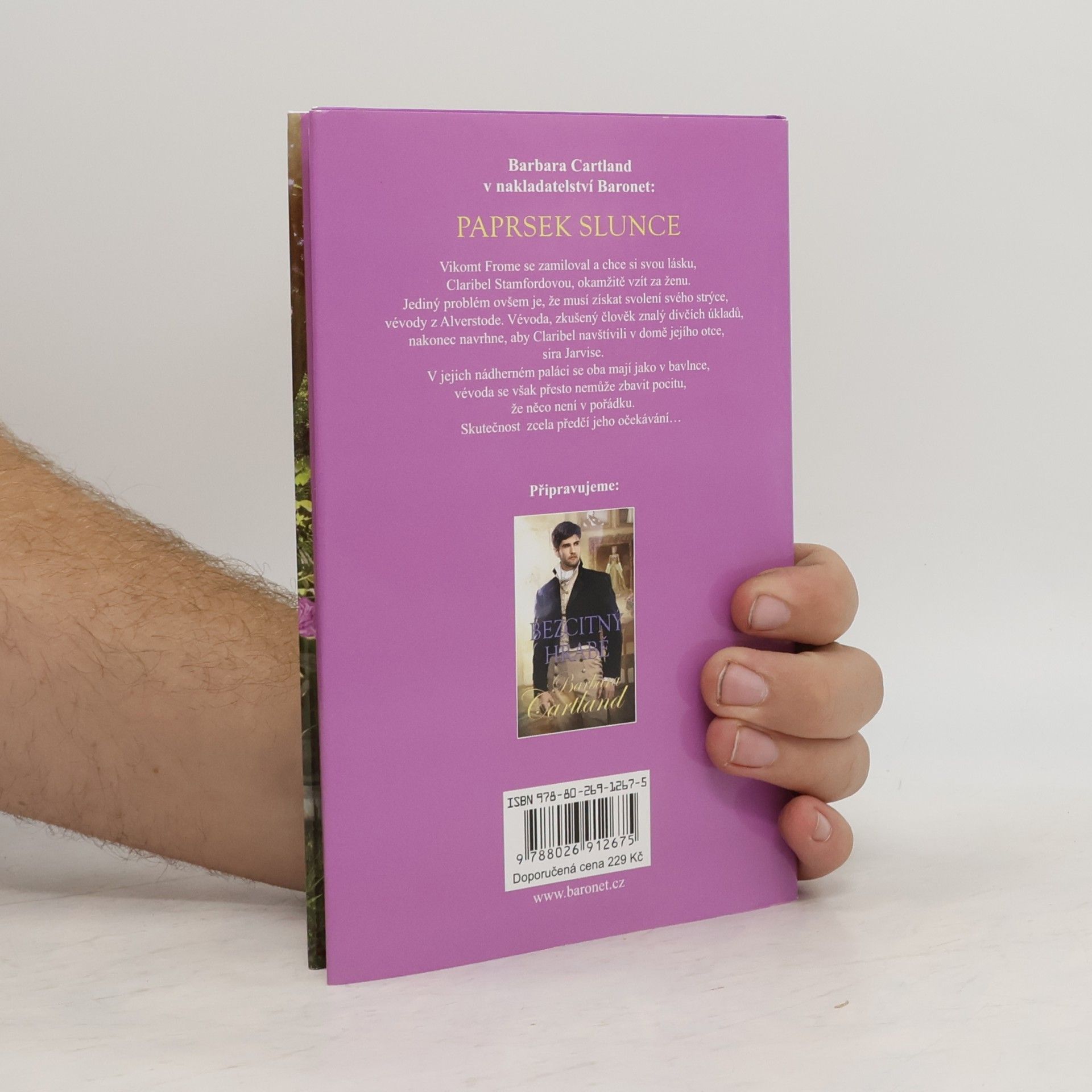 Barbara Cartland Paprsek slunce