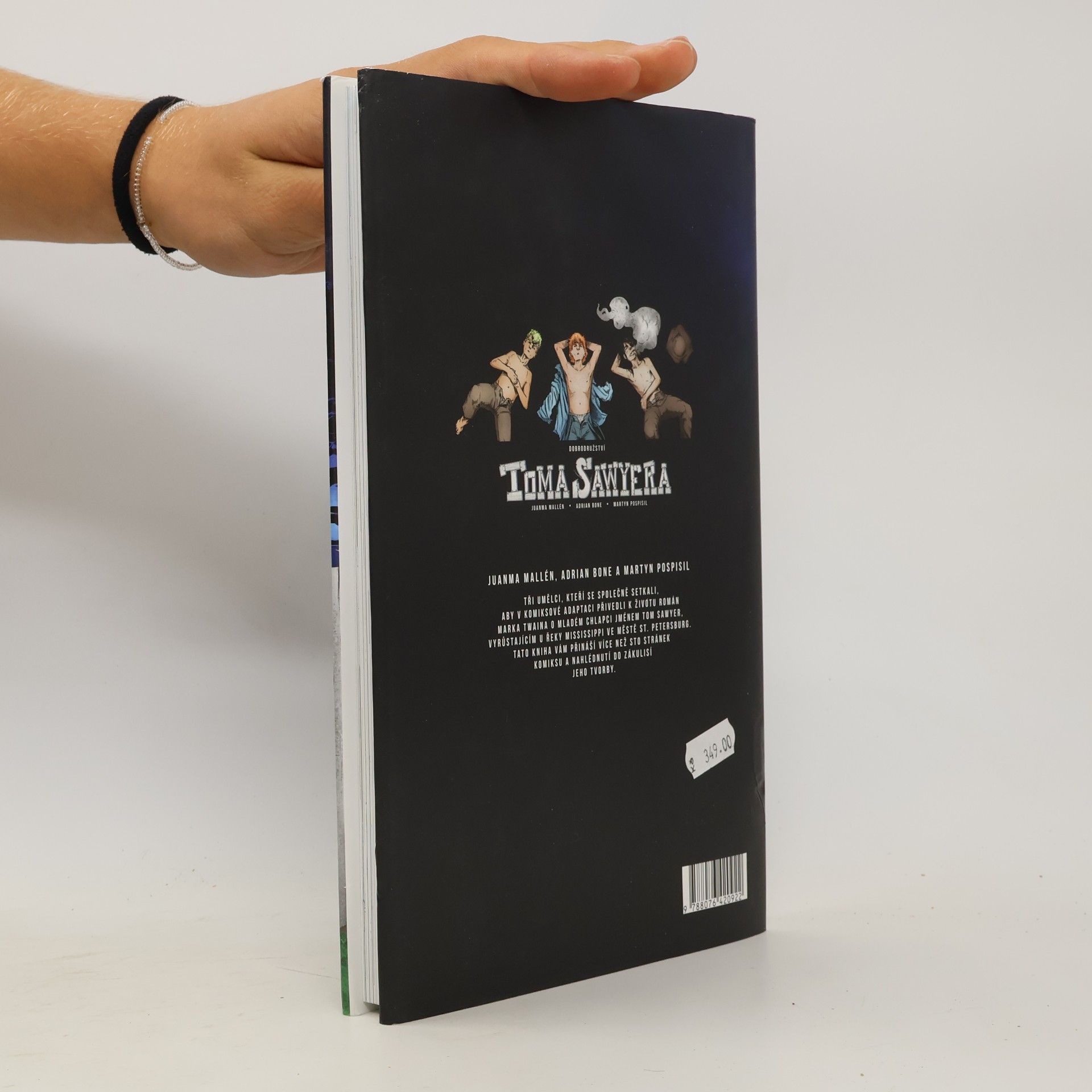 Mark Twain Dobrodružství Toma Sawyera - grafický román