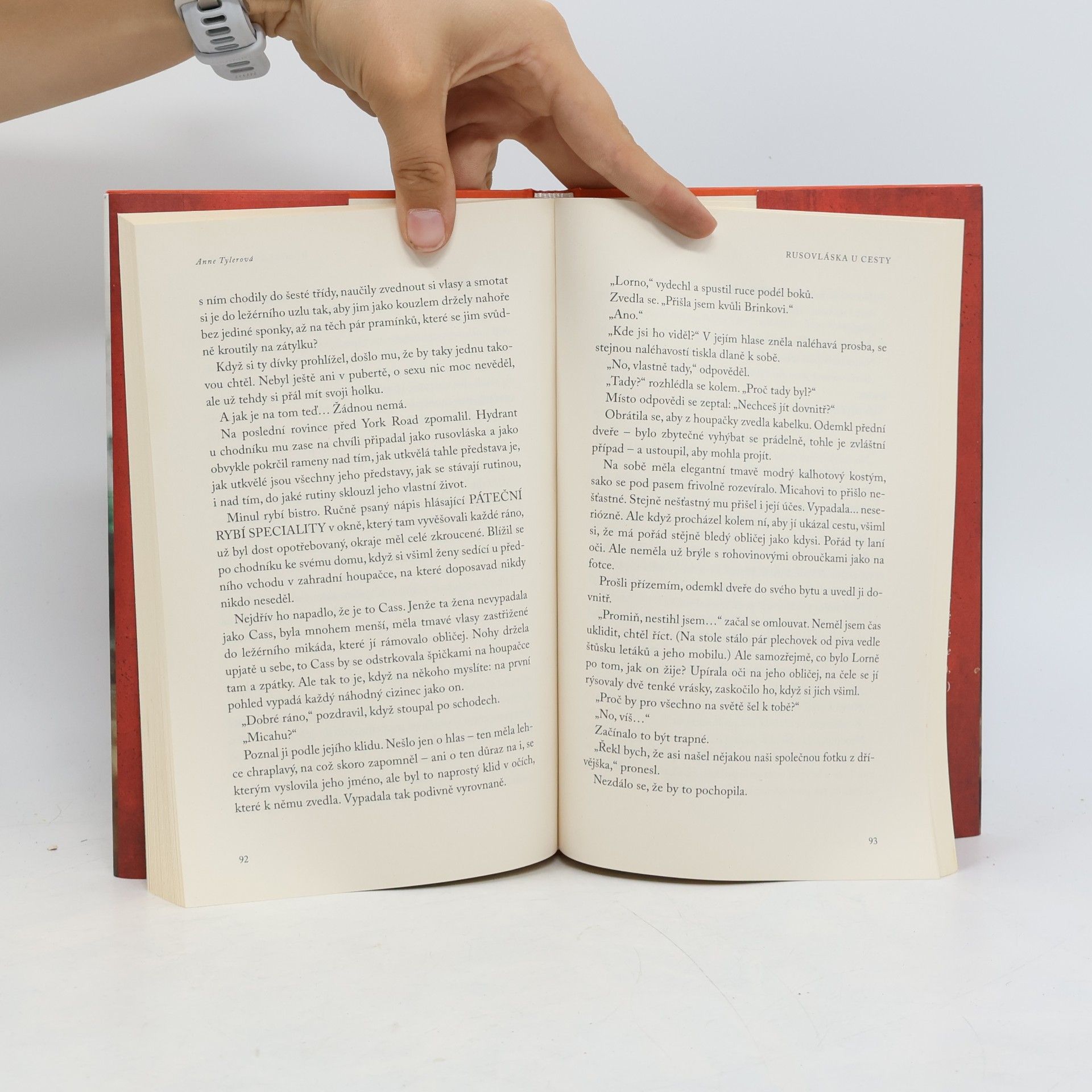 Anne Tyler Rusovláska u cesty