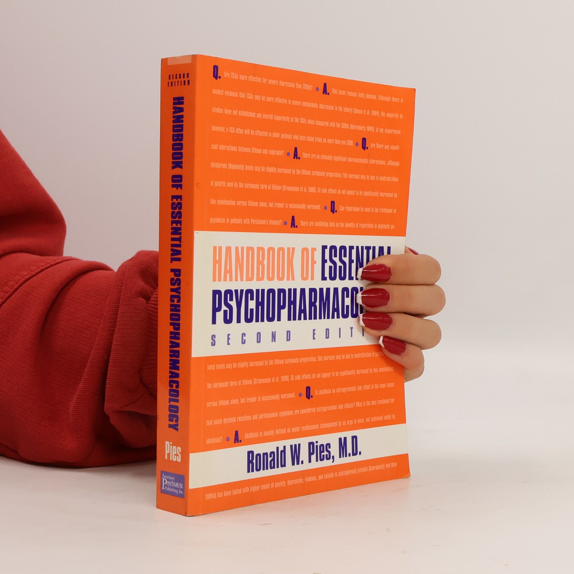 Ronald W. Pies Handbook of Essential Psychopharmacology