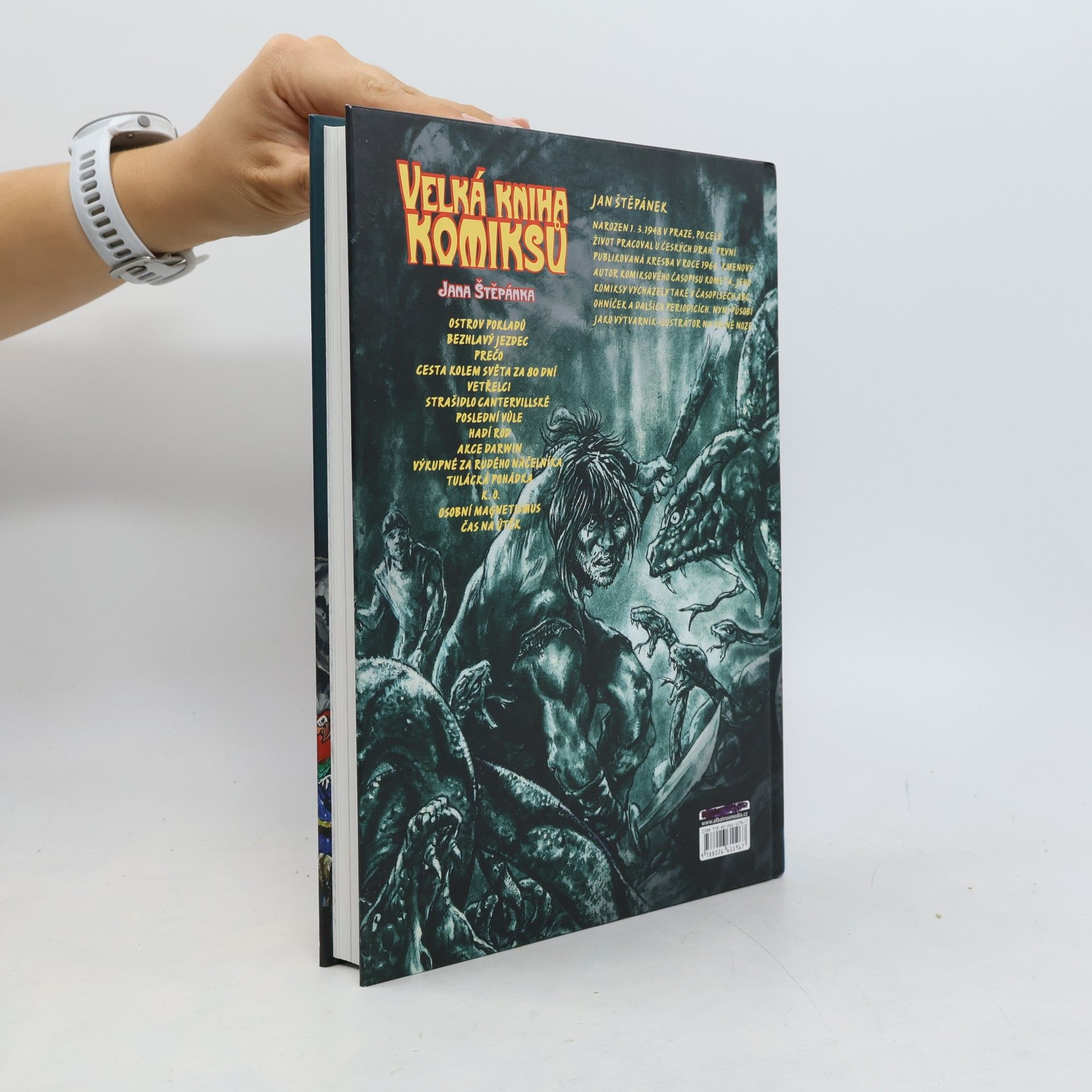 Jan Štěpánek Velká kniha komiksů Jana Štěpánka