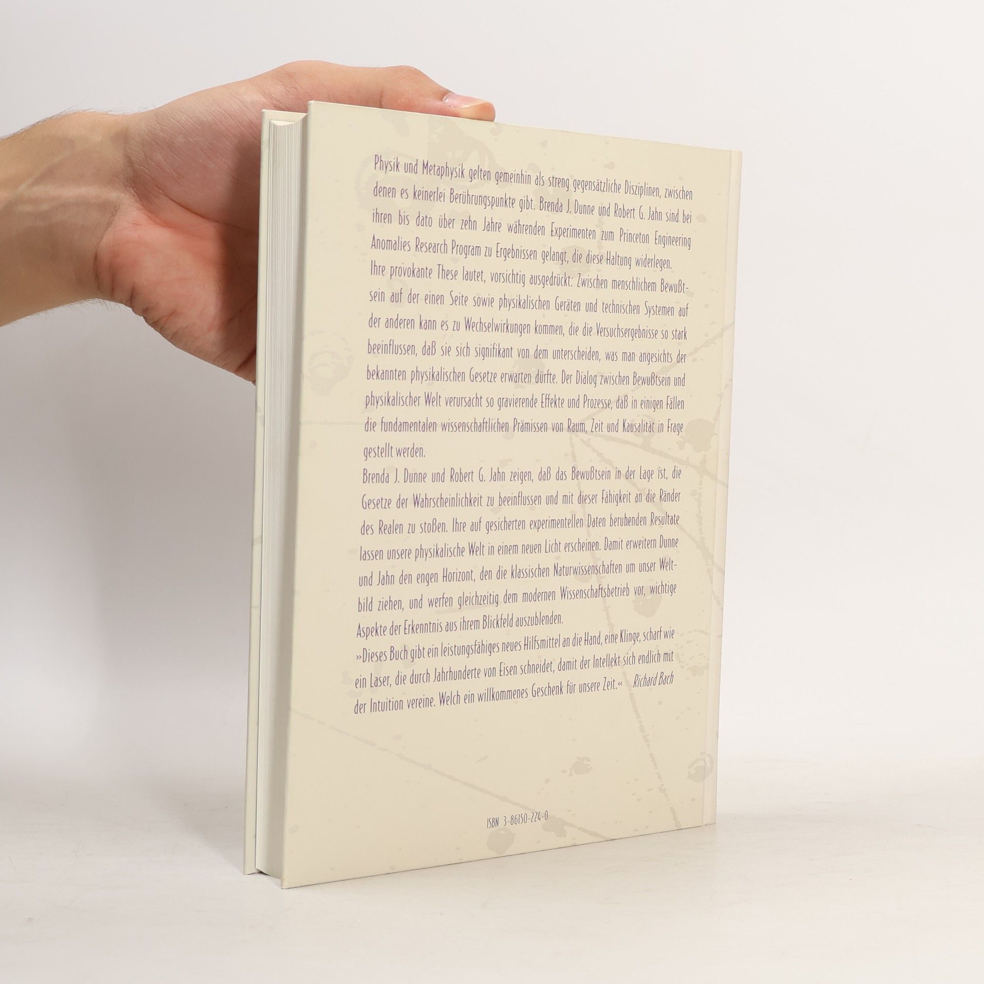 Robert G. Jahn An den Rändern des Realen