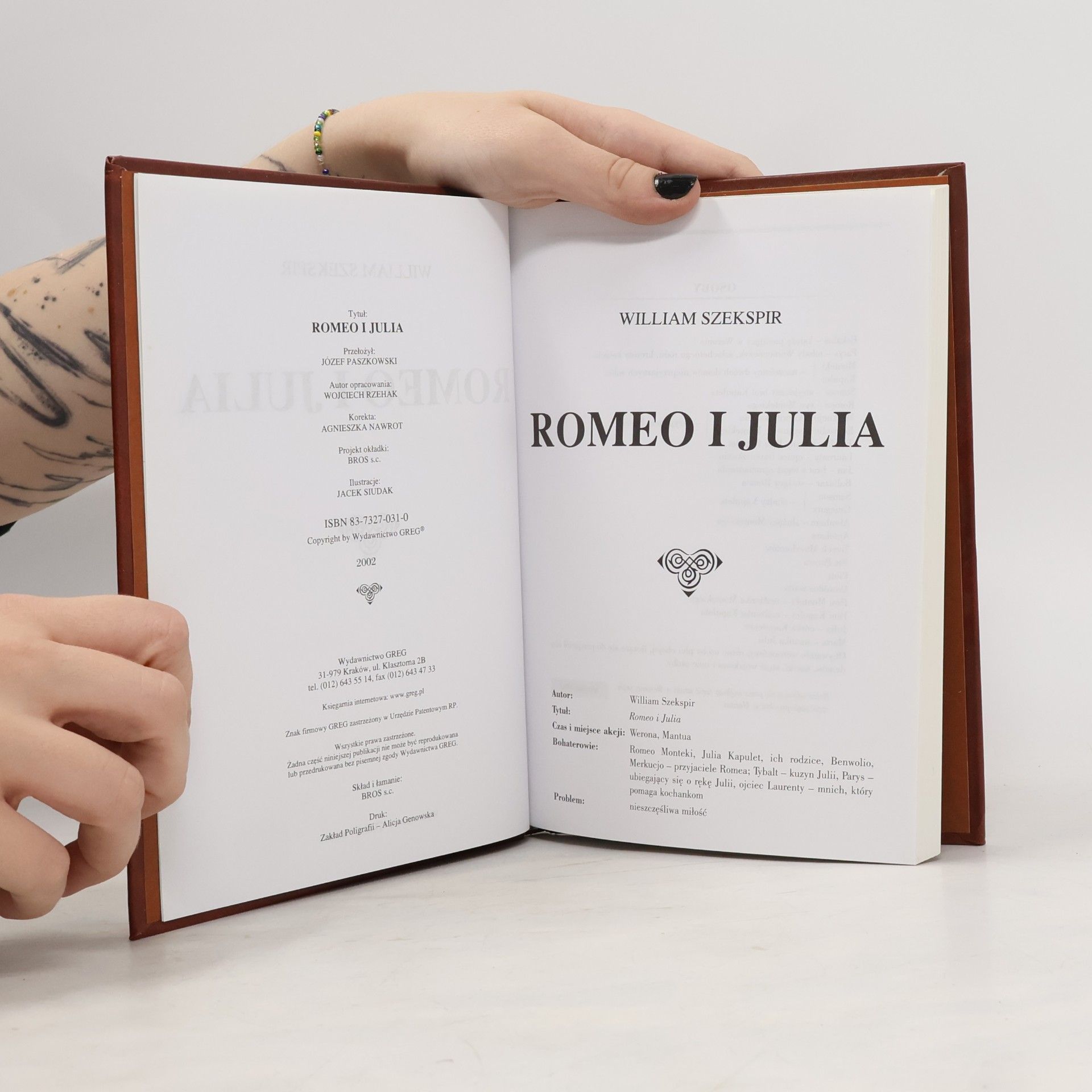 William Szekspir Romeo i Julia