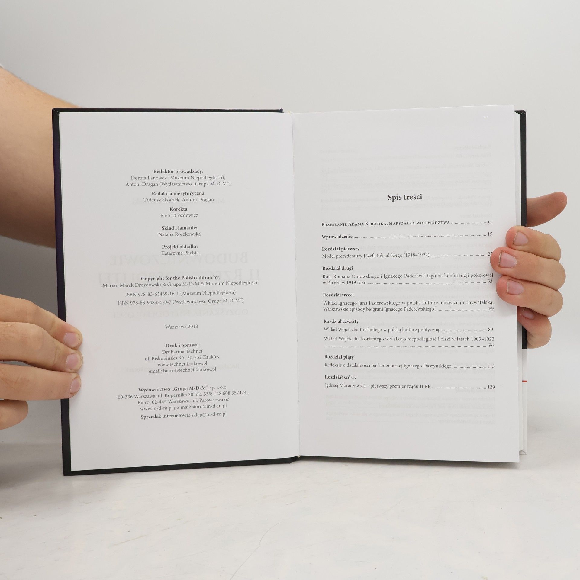 Marian Marek Drozdowski Budowniczowie II Rzeczypospolitej