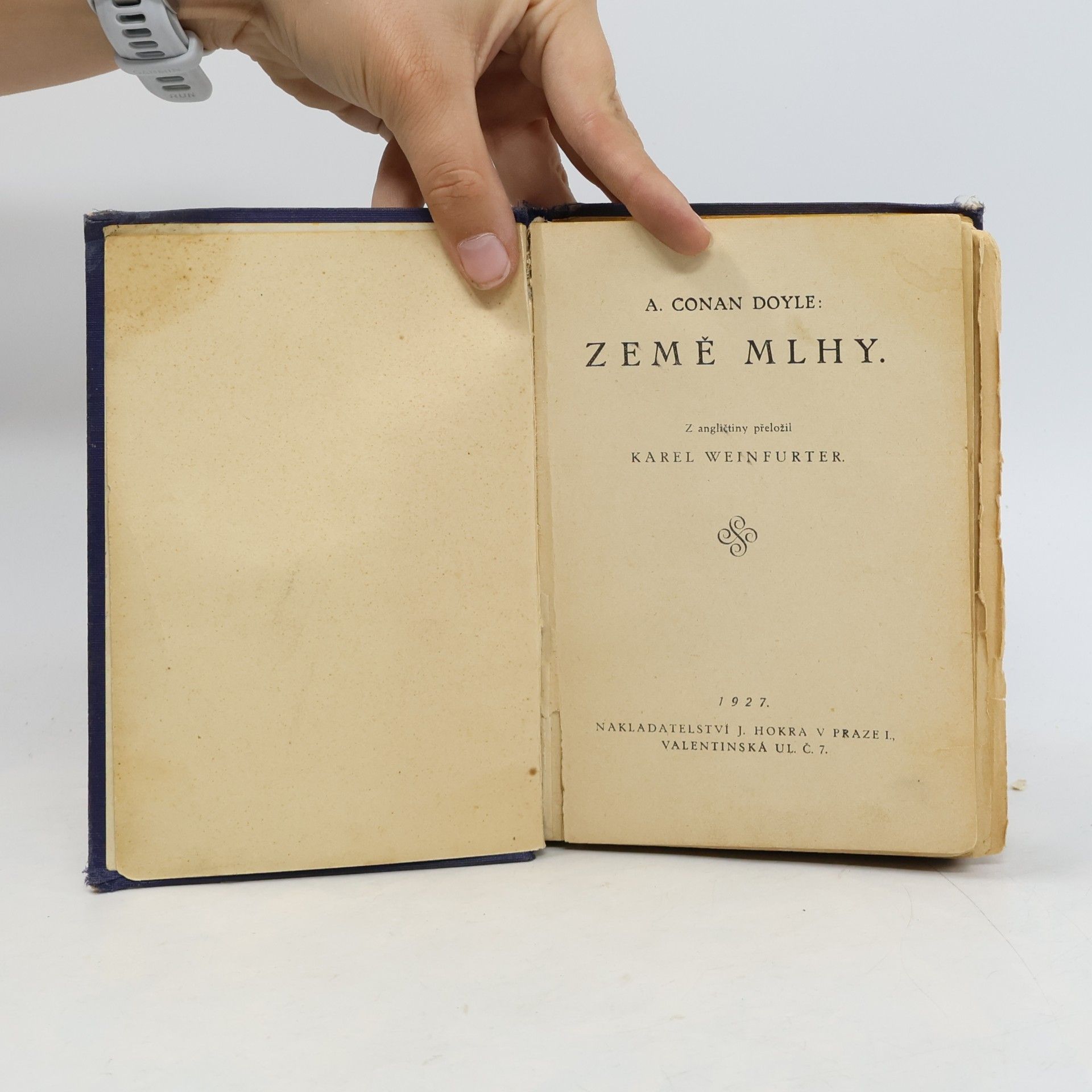 Arthur Conan Doyle Země mlhy