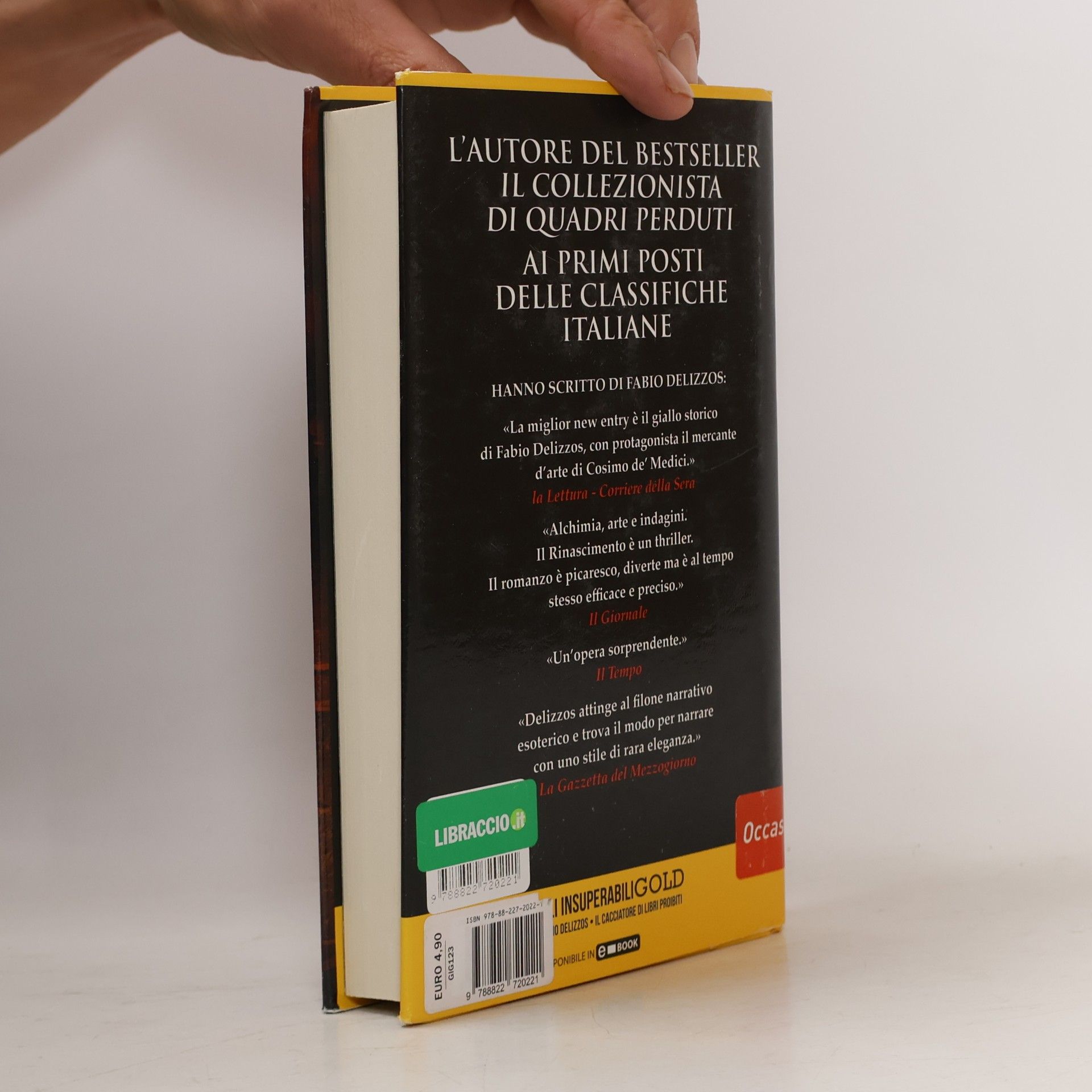 Delizzos Fabio Il cacciatore di libri proibiti