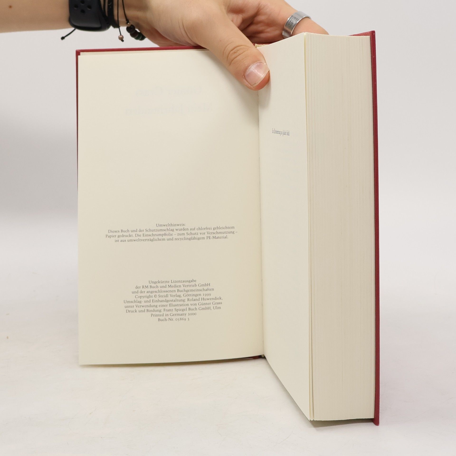 Günter Grass Mein Jahrhundert