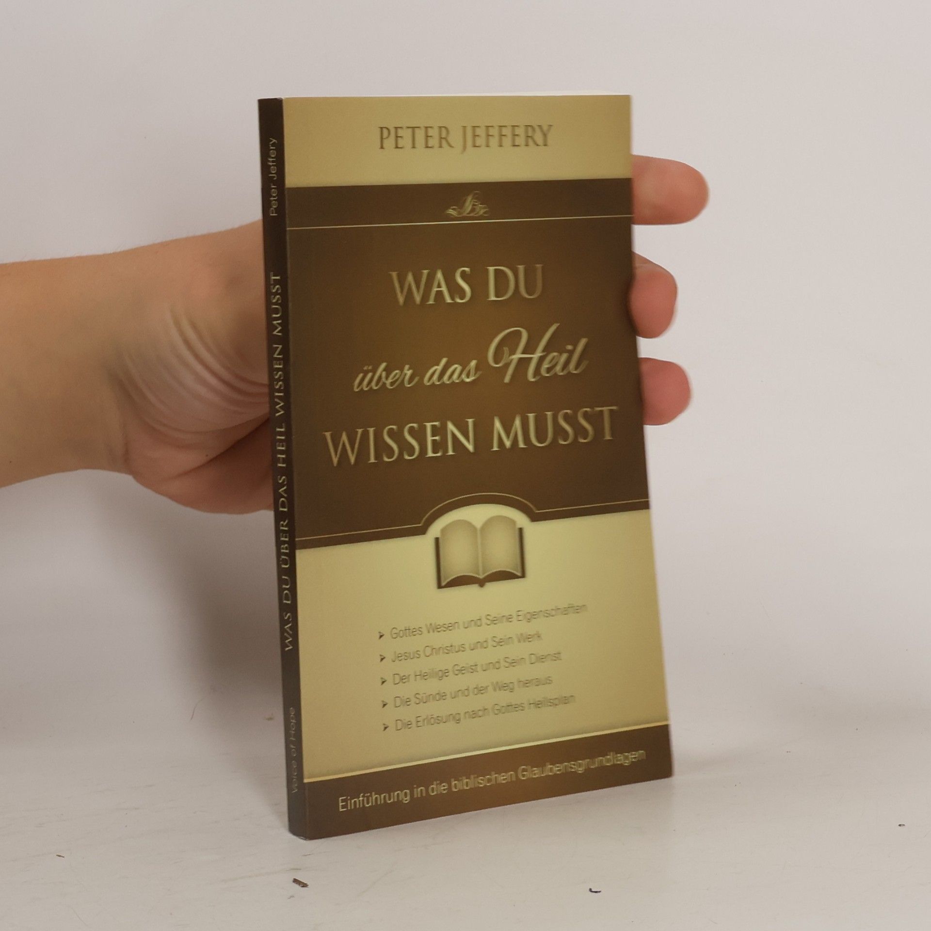 Jeffery, Peter Was du über die Errettung wissen musst: Lektionen, die dein Leben verändern können