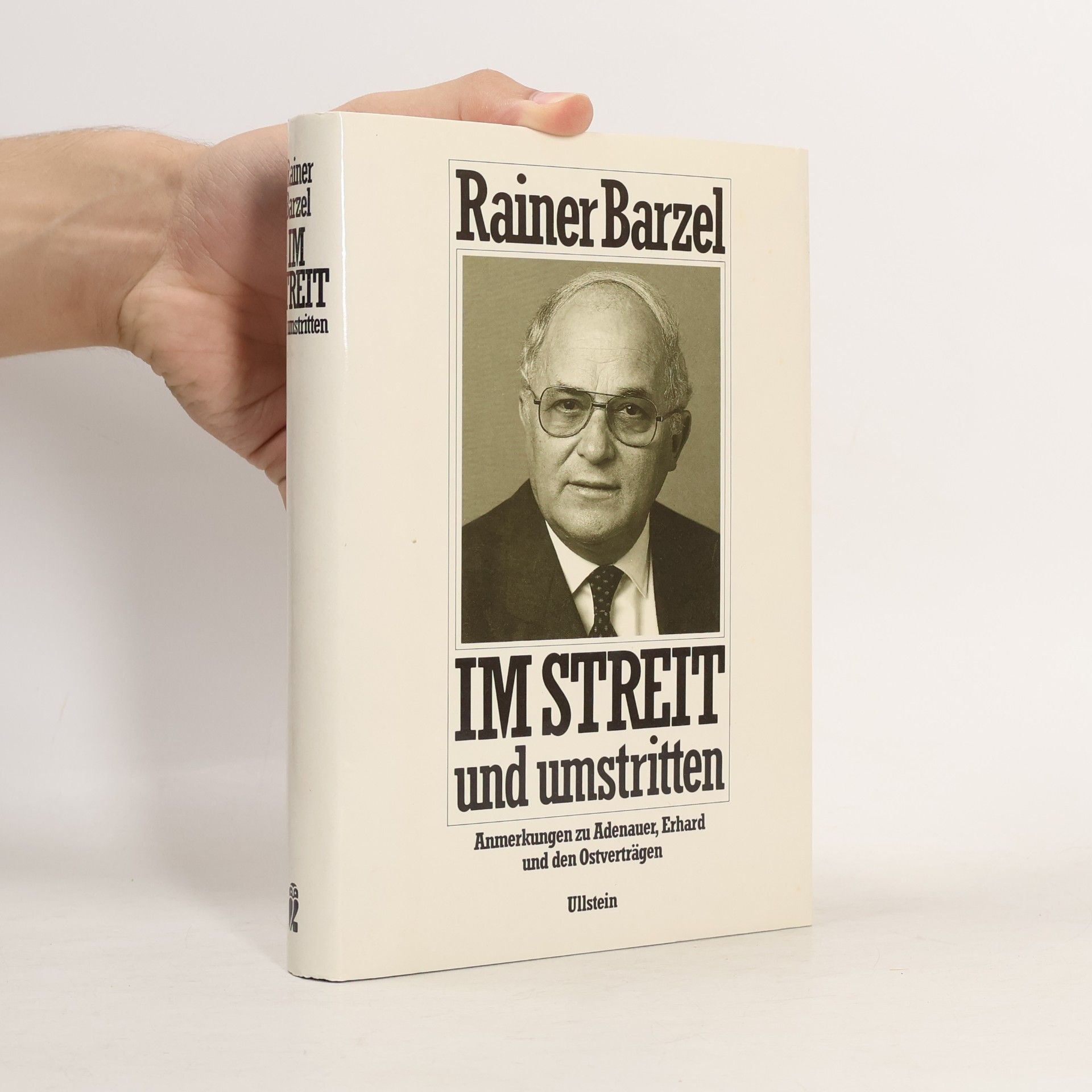 Rainer Barzel Im Streit und umstritten