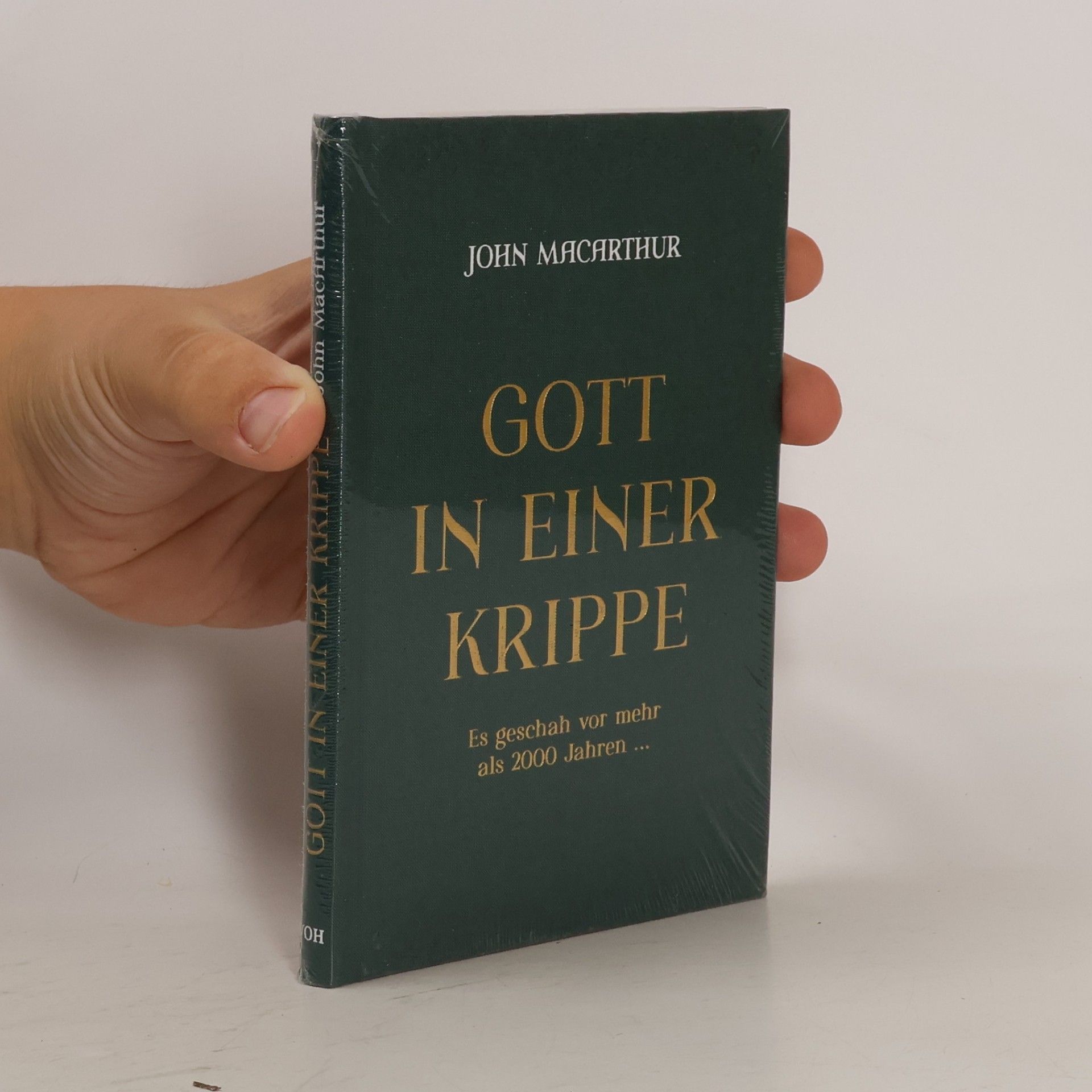 Gott in einer Krippe