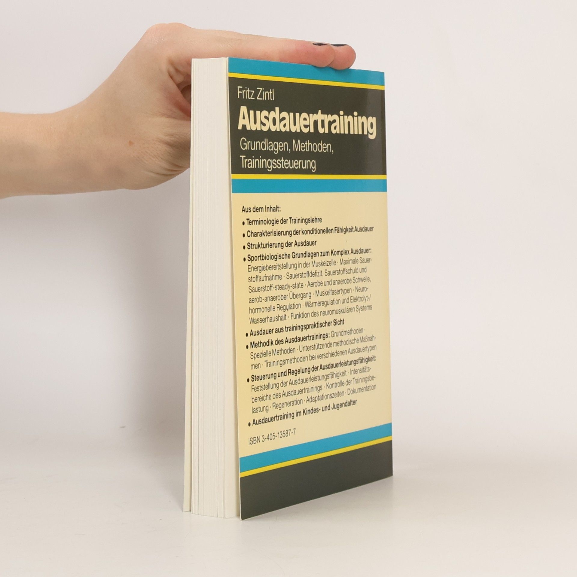 Fritz Zintl Ausdauertraining