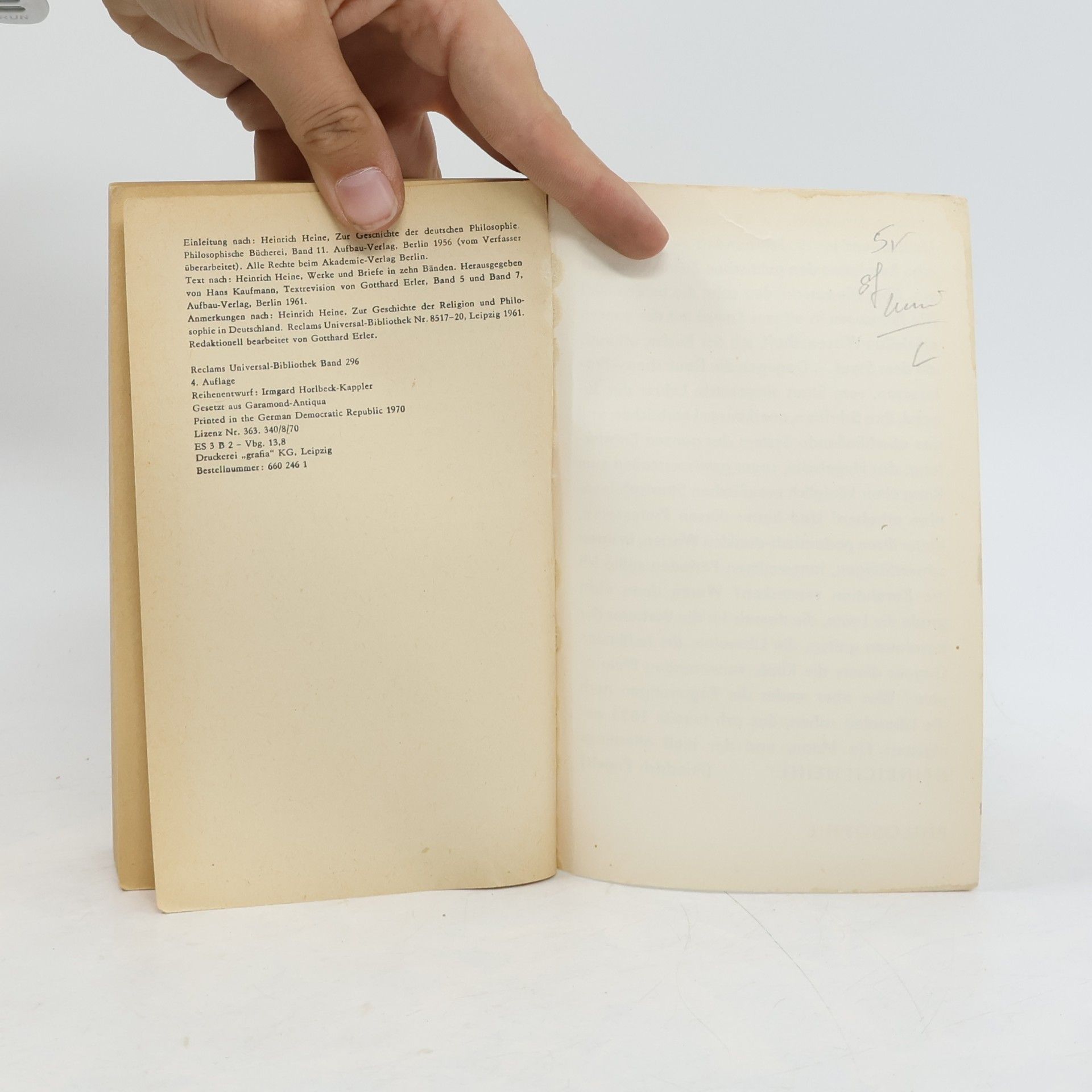 Heinrich Heine Zur Geschichte der Religion und Philosophie in Deutschland