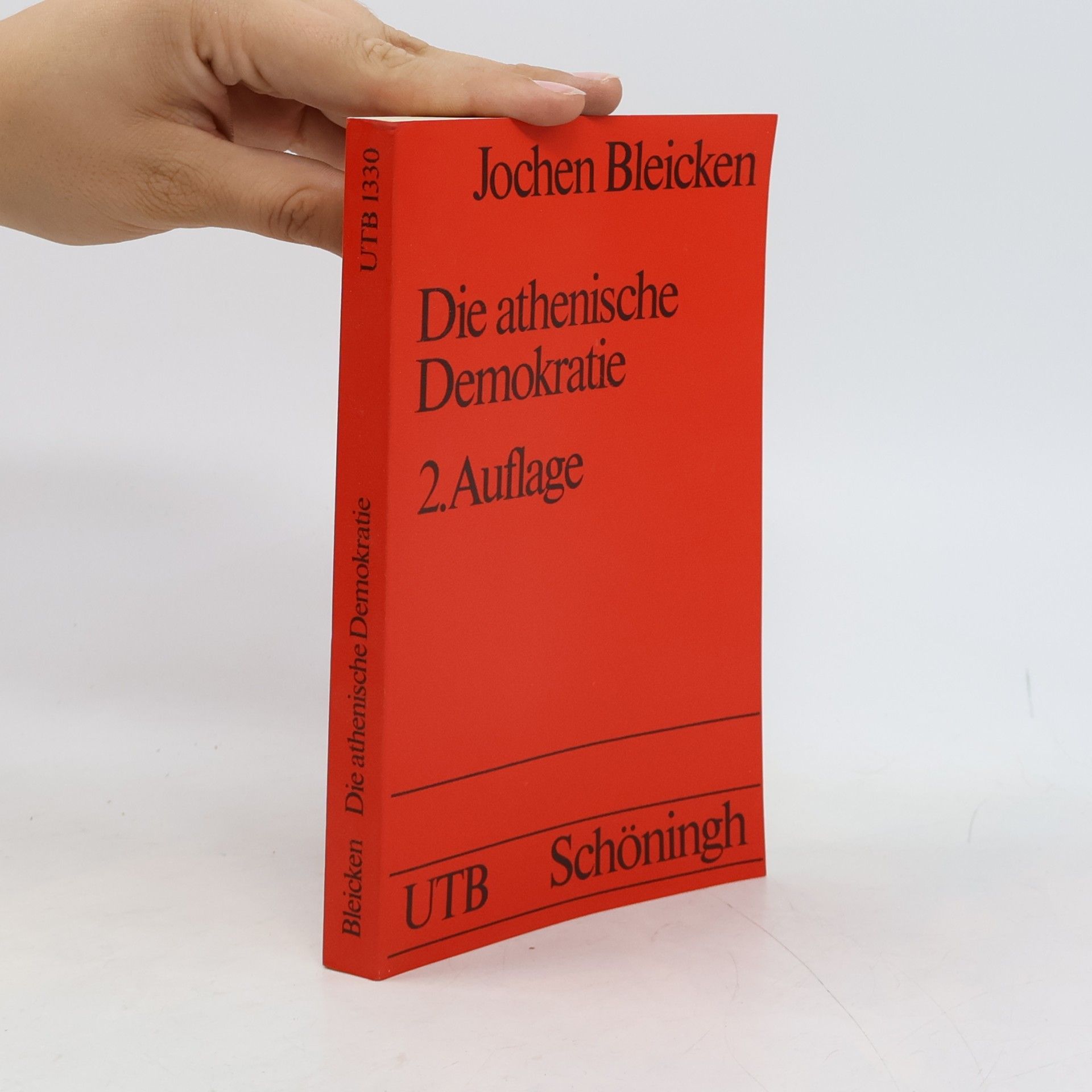 Jochen Bleicken Die athenische Demokratie