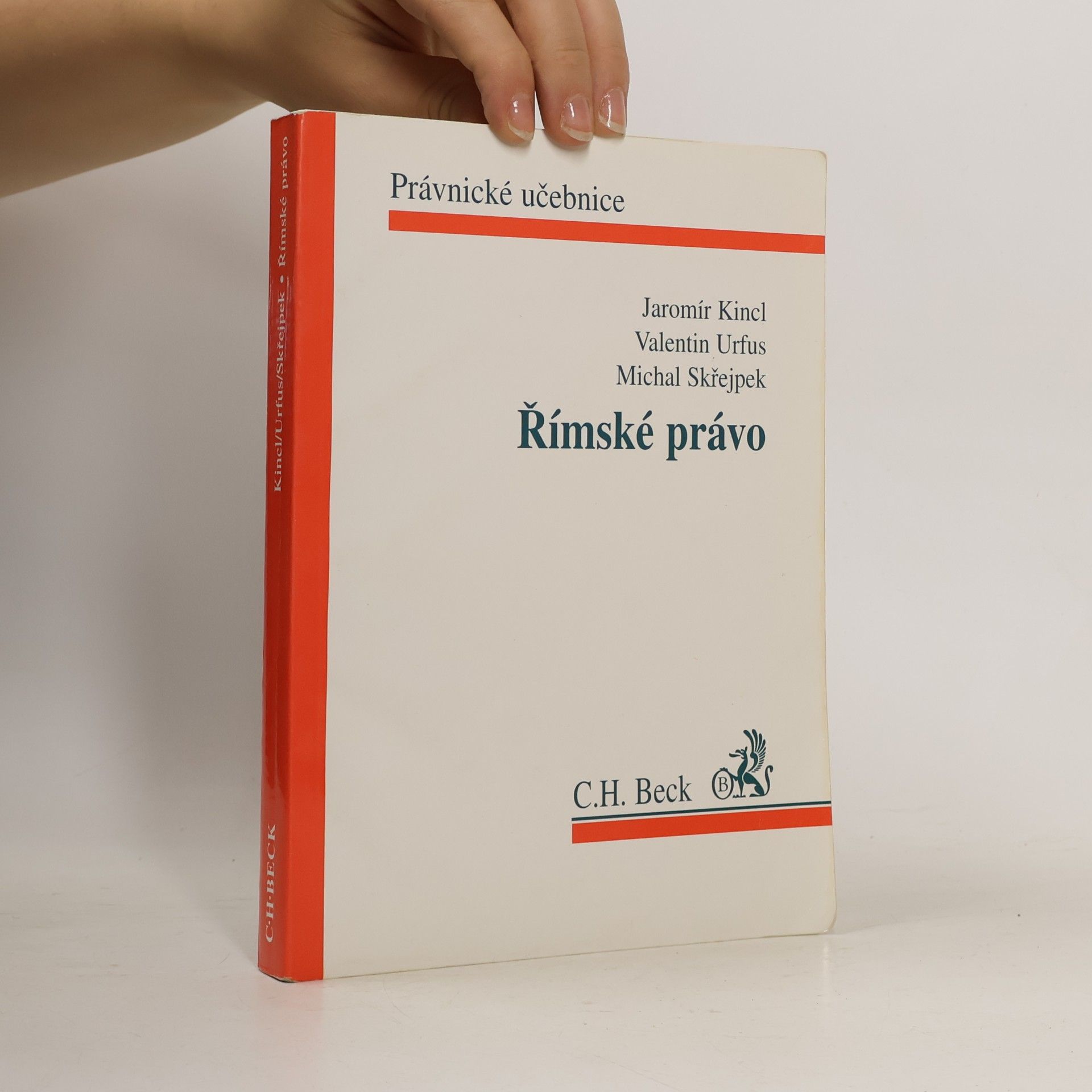 Valentin Urfus Římské právo