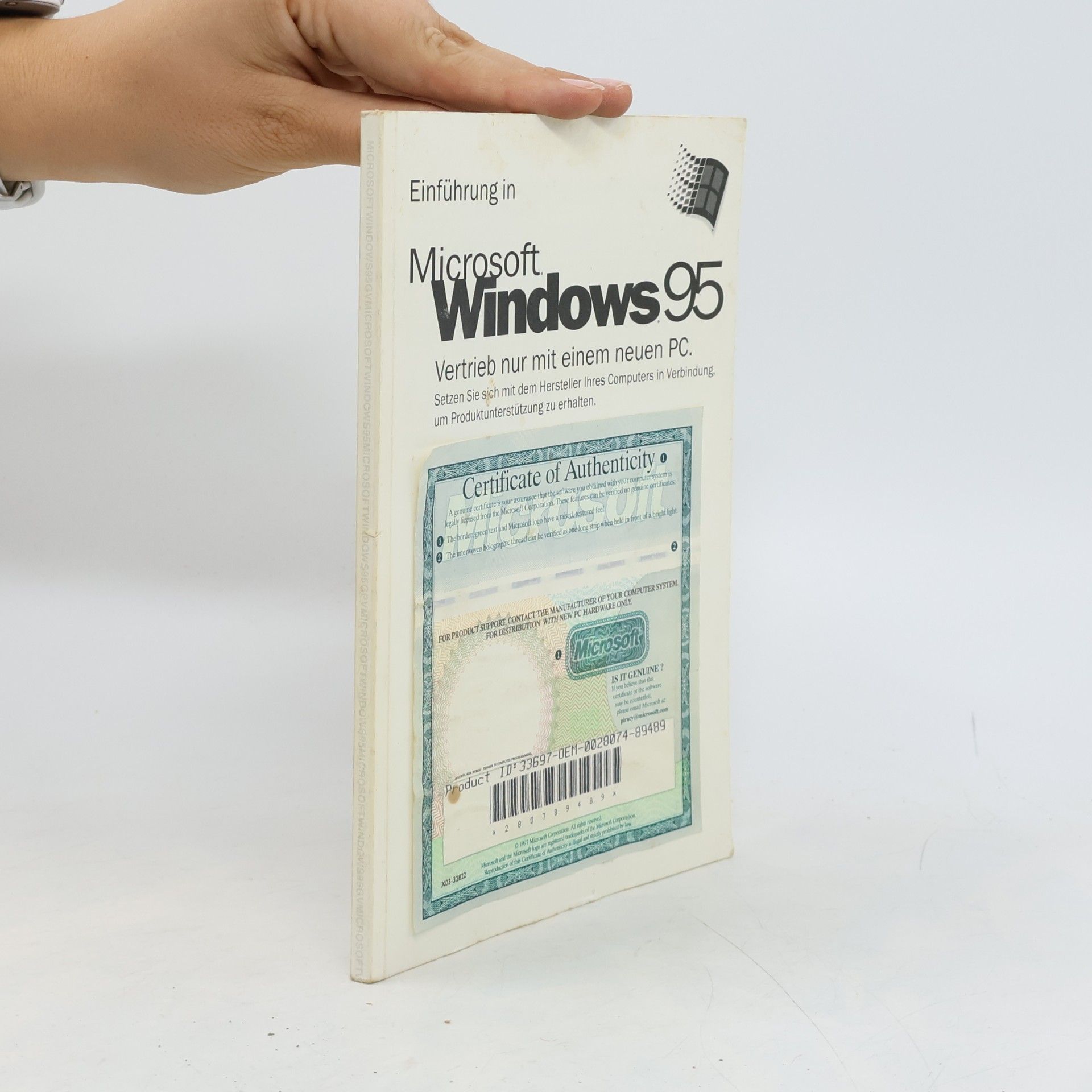 kolektiv Einführung in Microsoft Windows 95