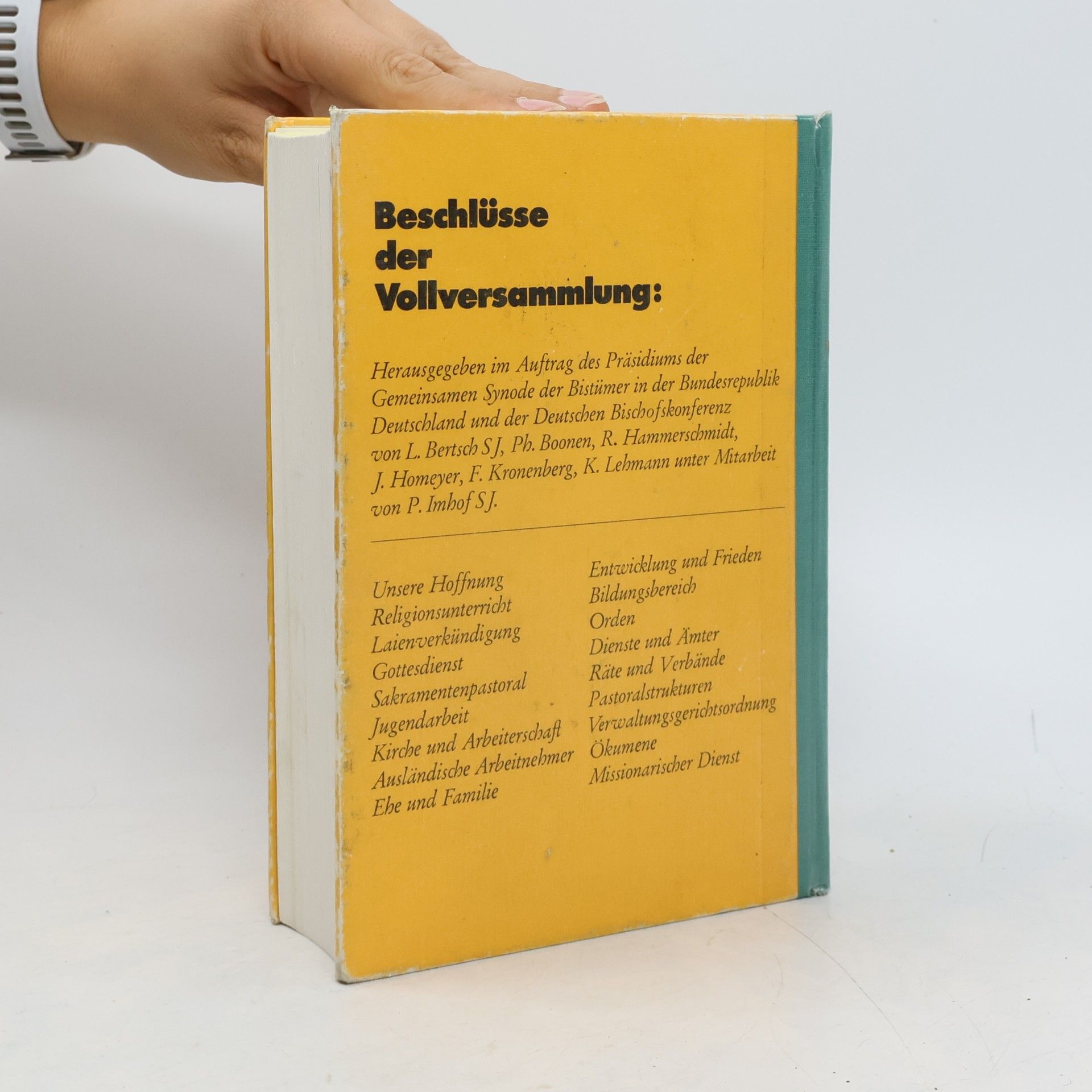 Various authors Gemeinsame Synode der Bistümer in der Bundesrepublik Deutschland