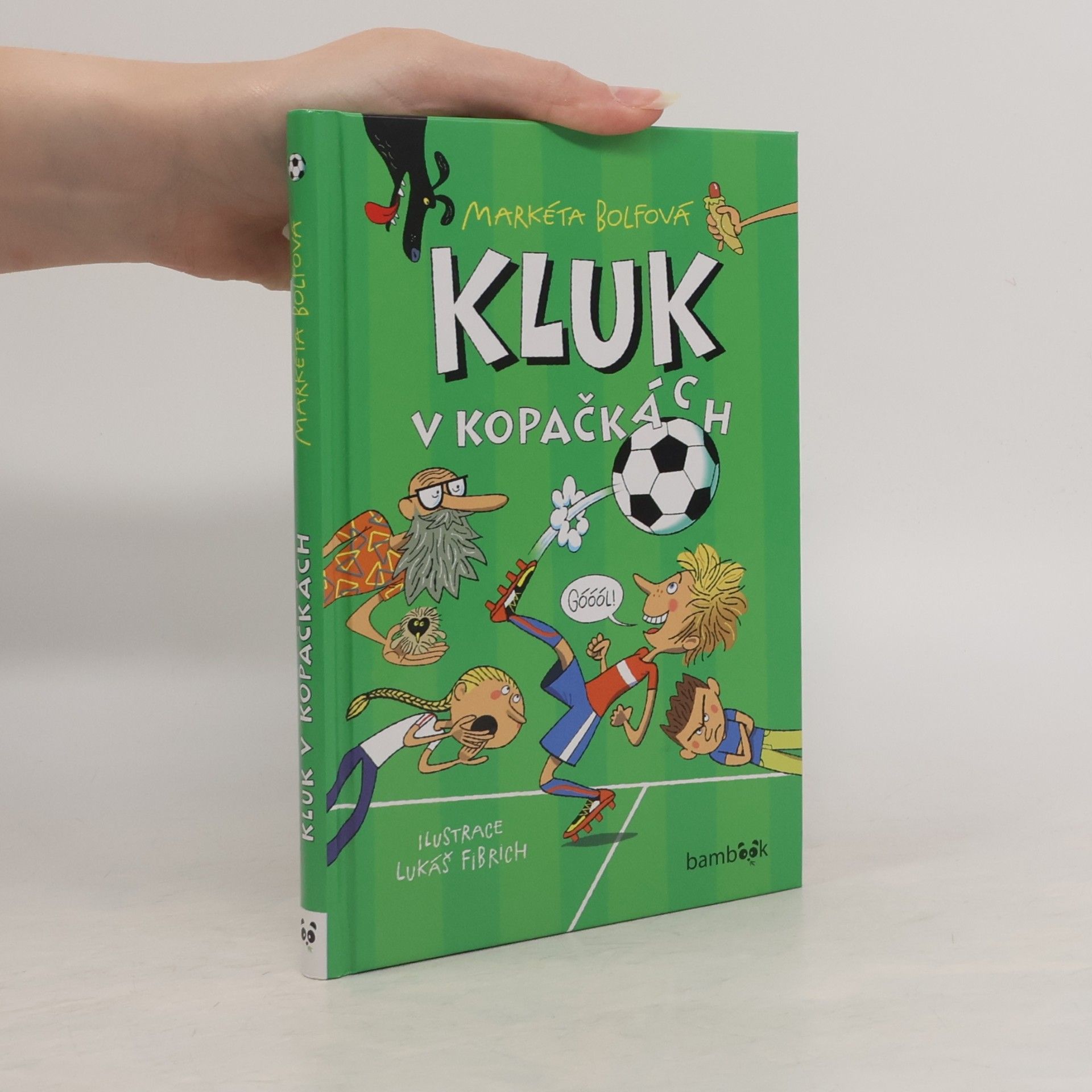 Markéta Bolfová Kluk v kopačkách