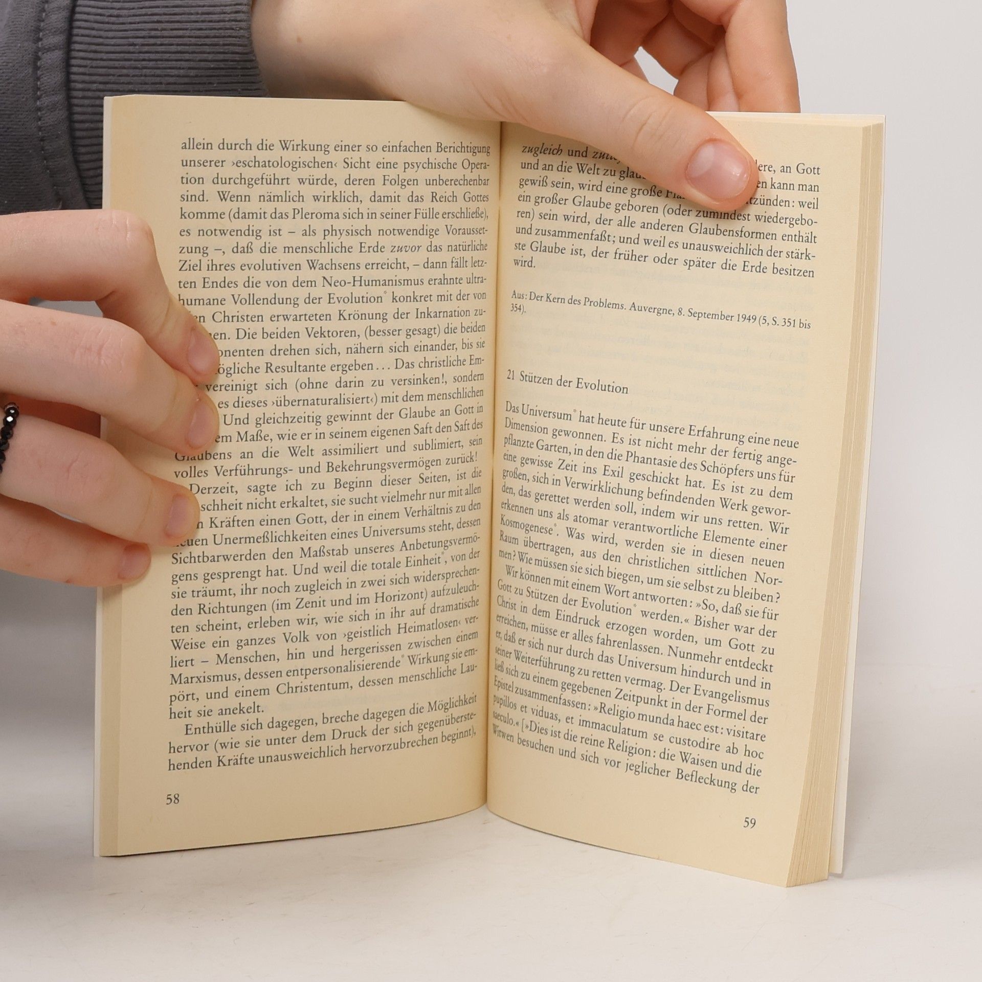 Pierre Teilhard de Chardin Das Tor in die Zukunft