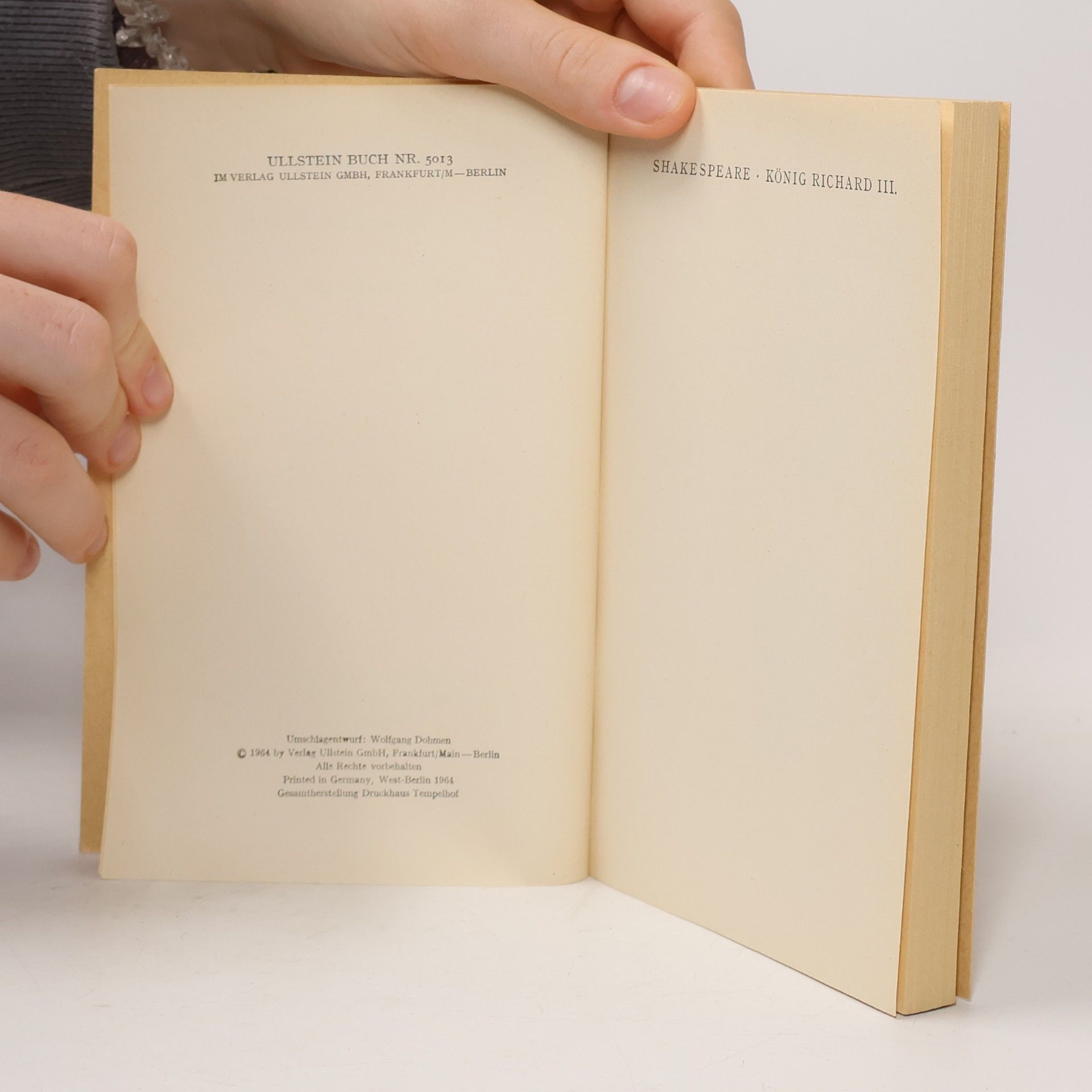 William Shakespeare König Richard III. Dichtung und Wirklichkeit