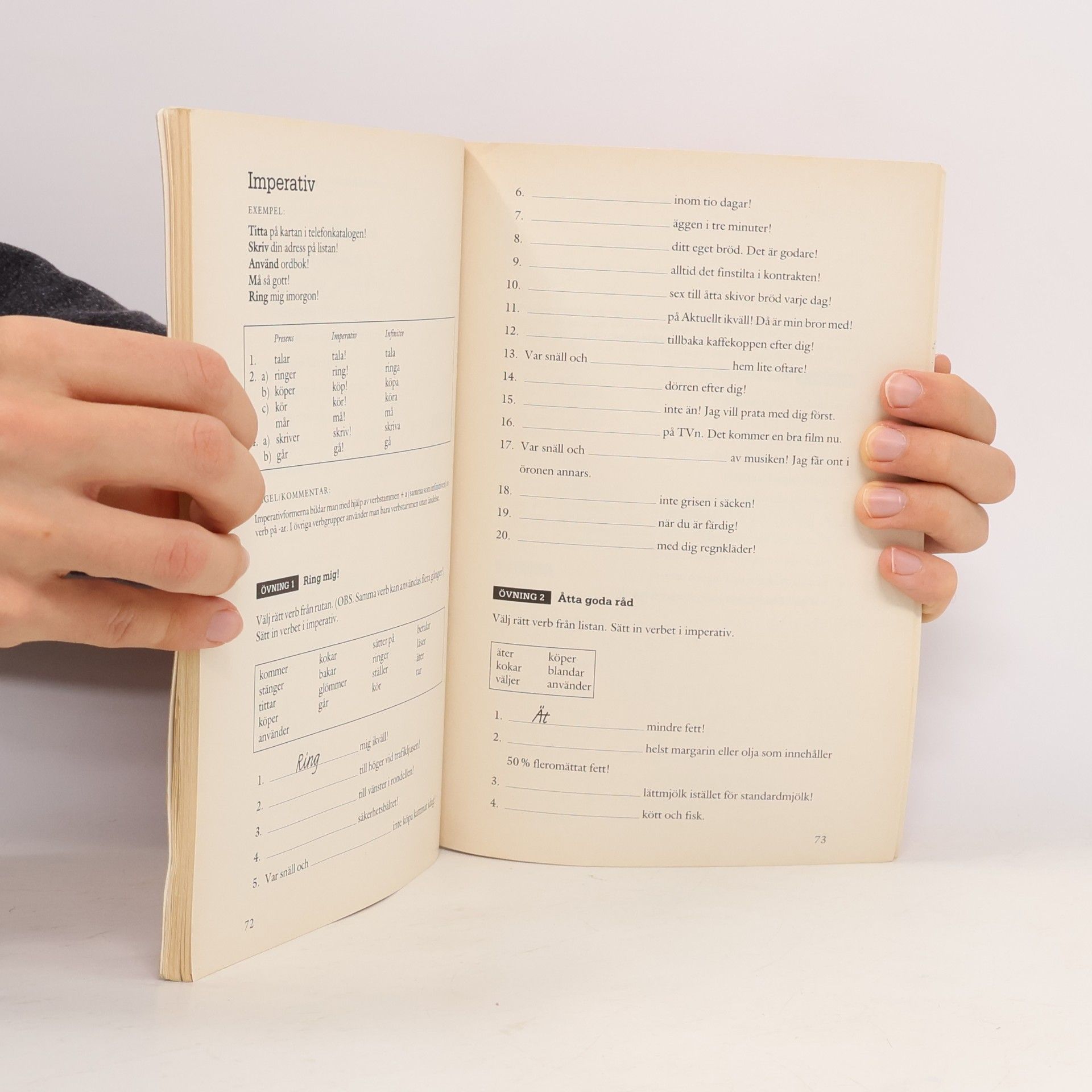 Lena Bruzæus I princip 1 grammatikövningar