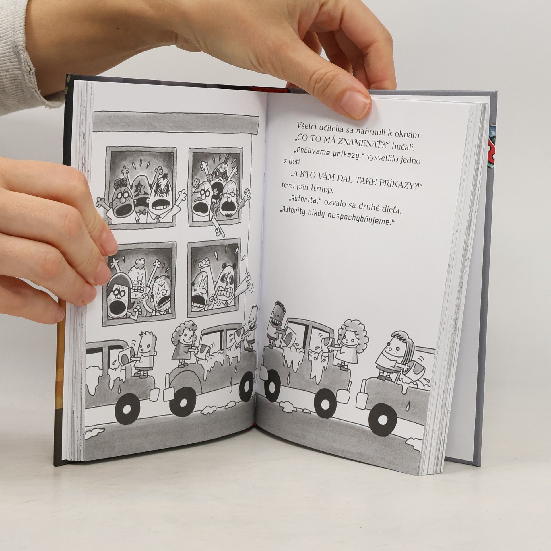 Dav Pilkey Kapitán bombarďák a páchnuca príhoda s pánom smradohlavom